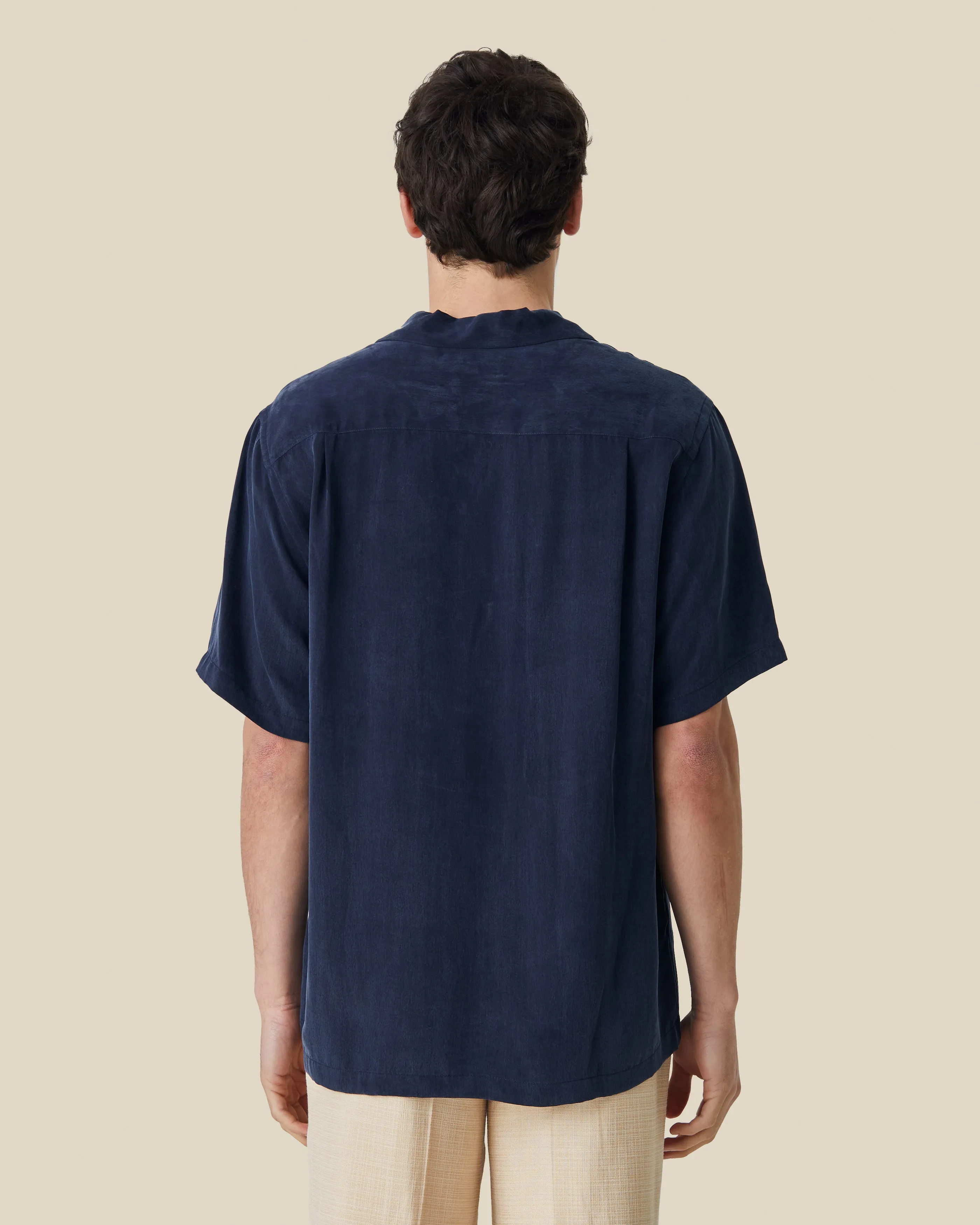 CUPRO - NAVY sold by Portuguese Flannel product image thumbnail 2