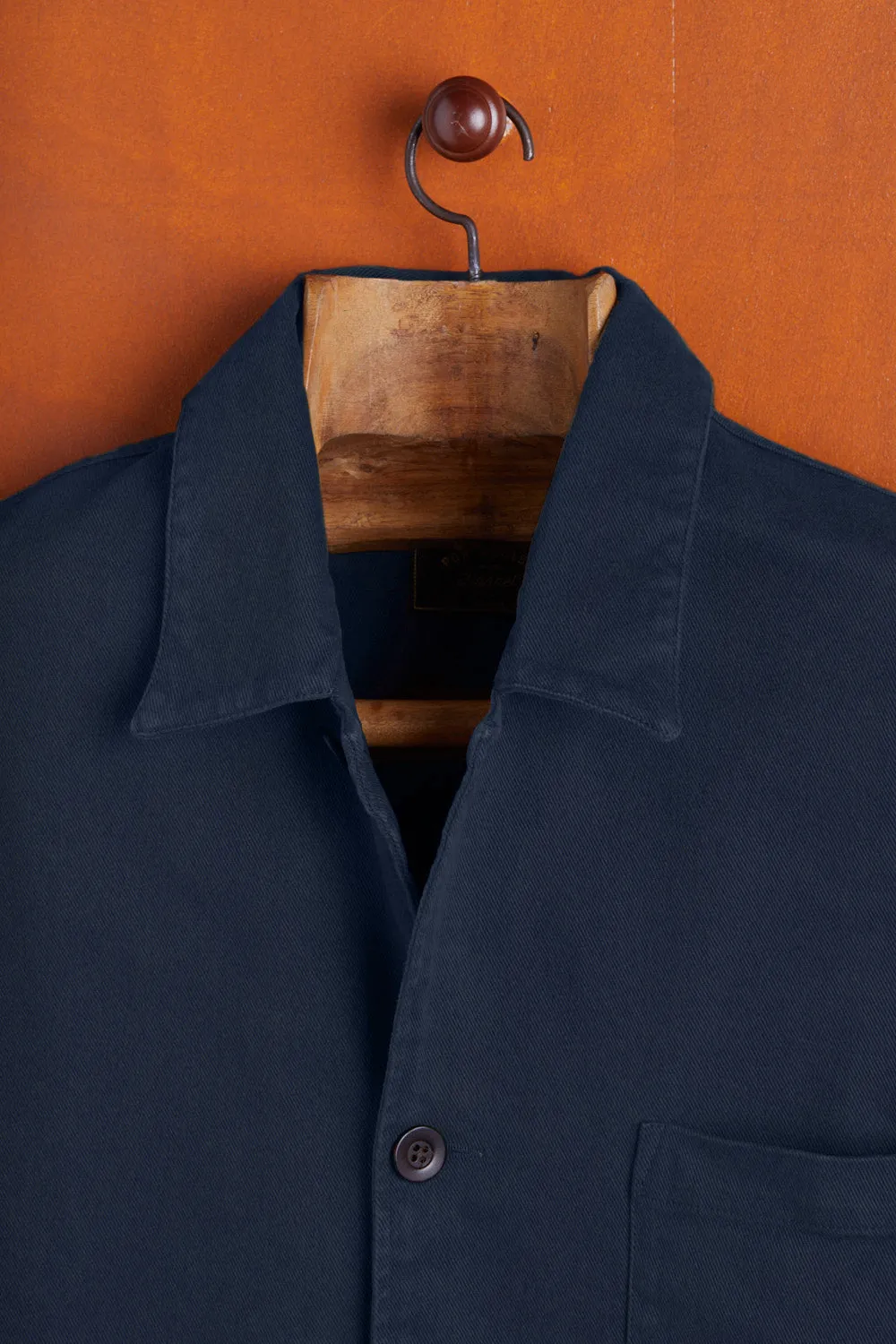 LABURA TWILL JACKET - NAVY sold by Portuguese Flannel product image thumbnail 4