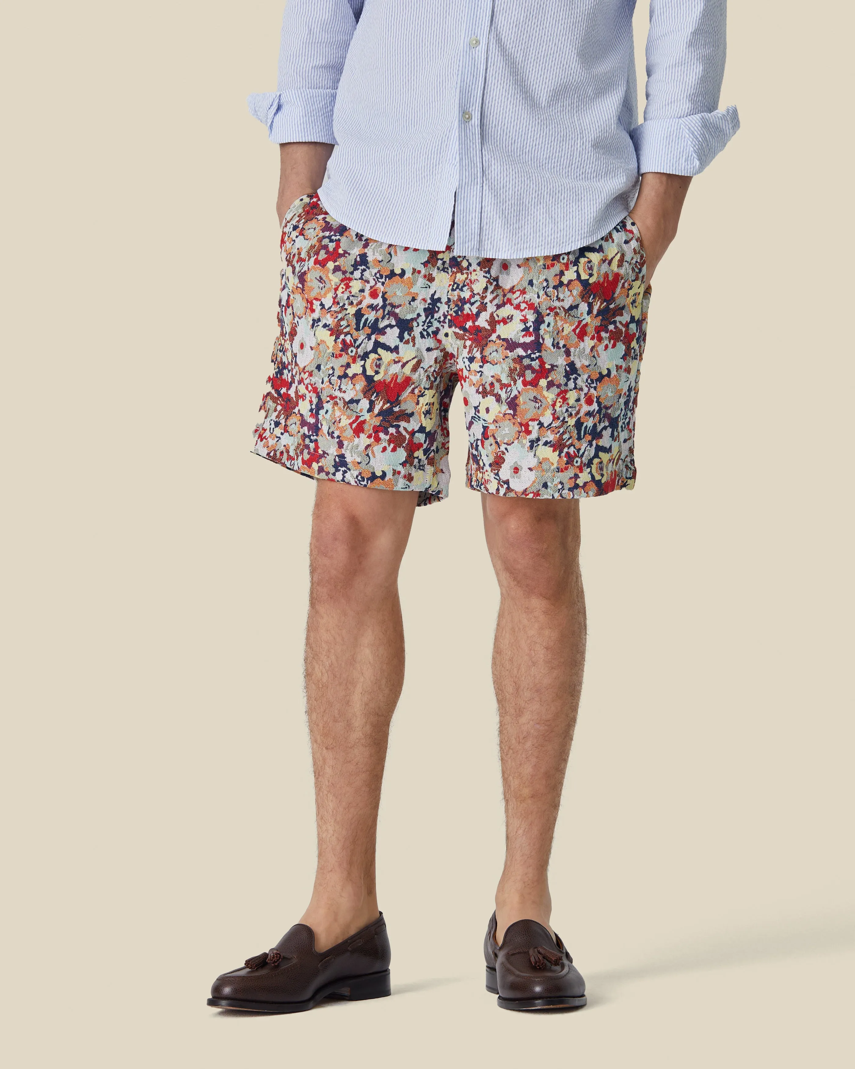 ORCHARD CAMO SHORTS sold by Portuguese Flannel