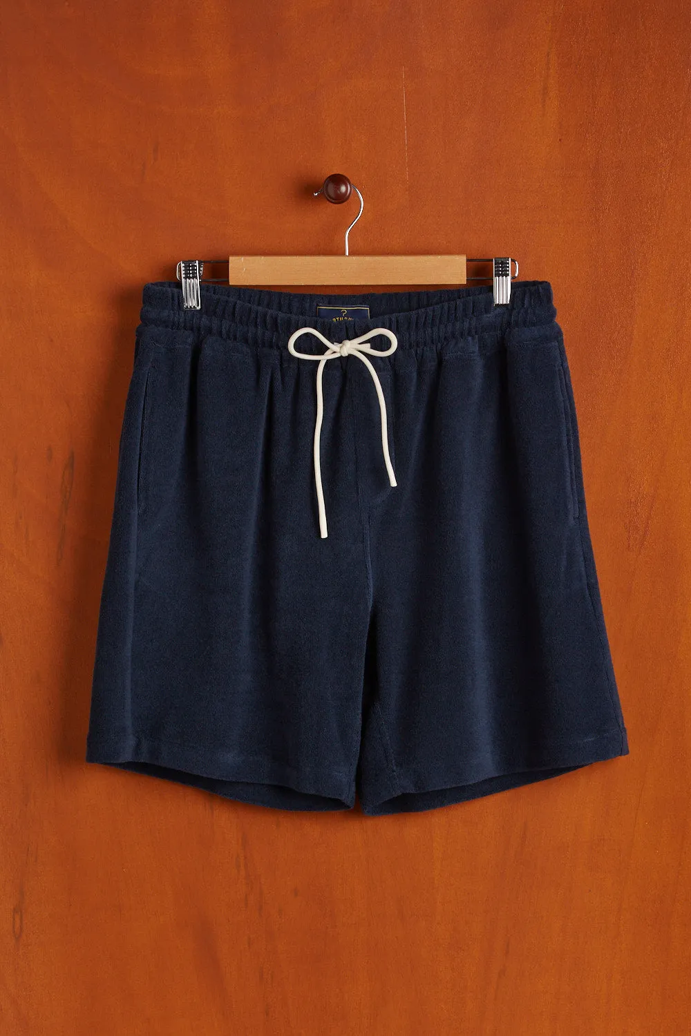 TERRY SHORTS - NAVY sold by Portuguese Flannel product image thumbnail 3
