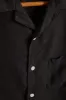 LINEN CAMP COLLAR - BLACK sold by Portuguese Flannel