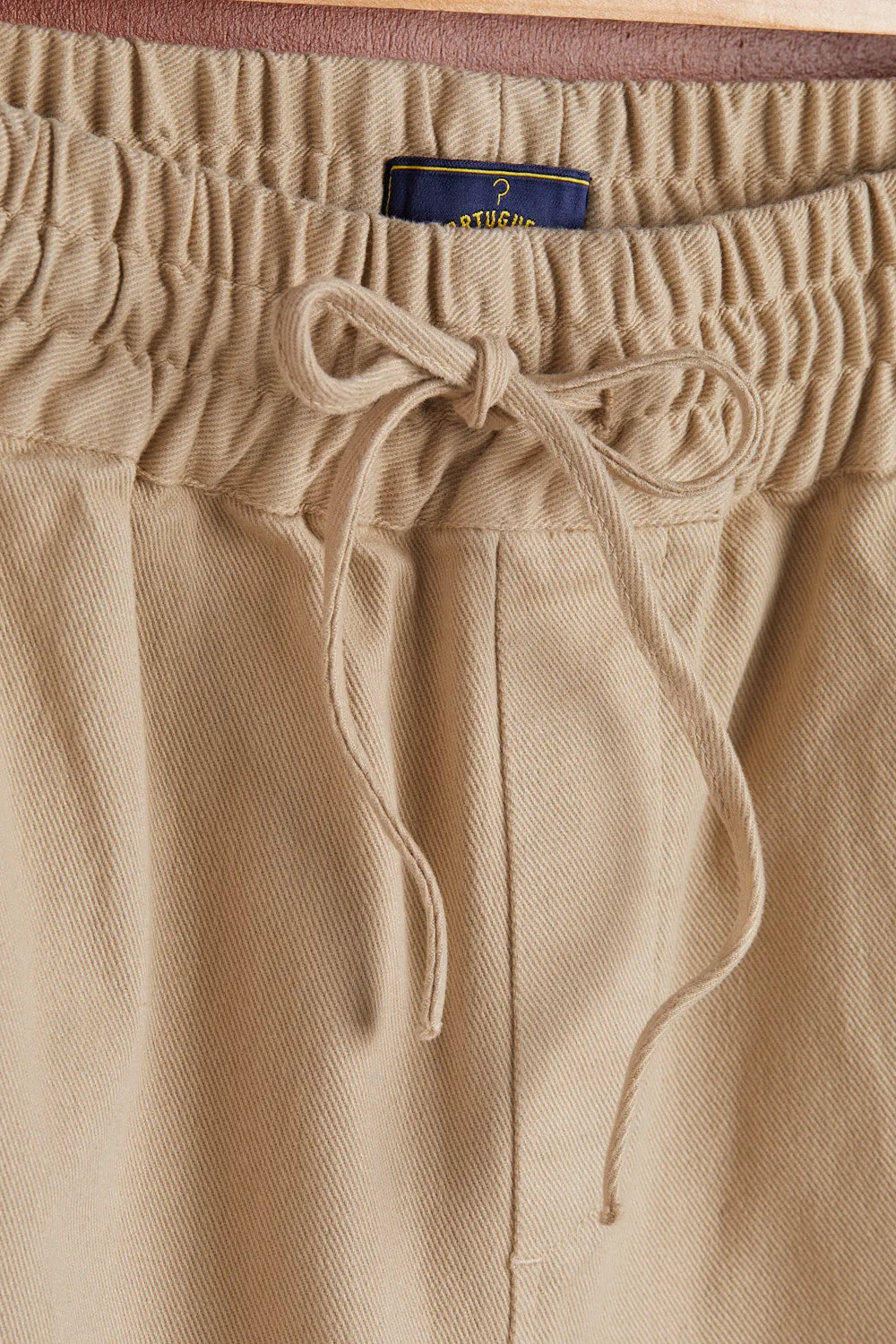 LABURA TWILL SHORTS - BEIGE sold by Portuguese Flannel product image thumbnail 4