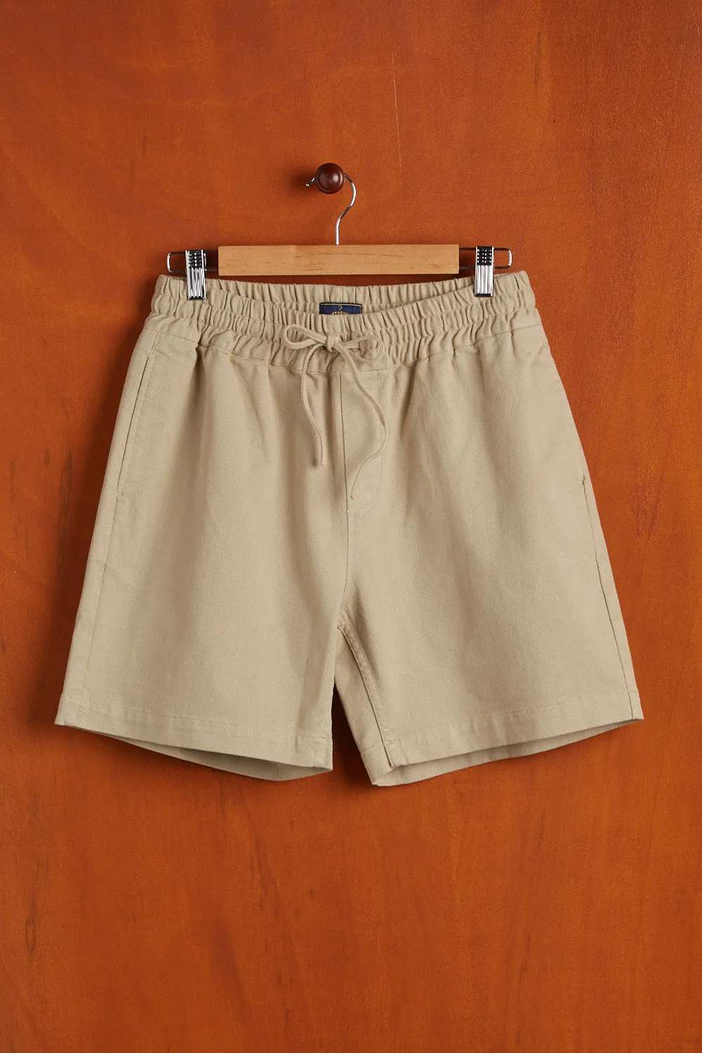 LABURA TWILL SHORTS - BEIGE sold by Portuguese Flannel product image thumbnail 3