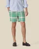 GARDEN PLAID BOUCLÉ SHORTS - GREEN sold by Portuguese Flannel
