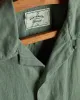 LINEN CAMP COLLAR - DRY GREEN sold by Portuguese Flannel
