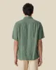 LINEN CAMP COLLAR - DRY GREEN sold by Portuguese Flannel