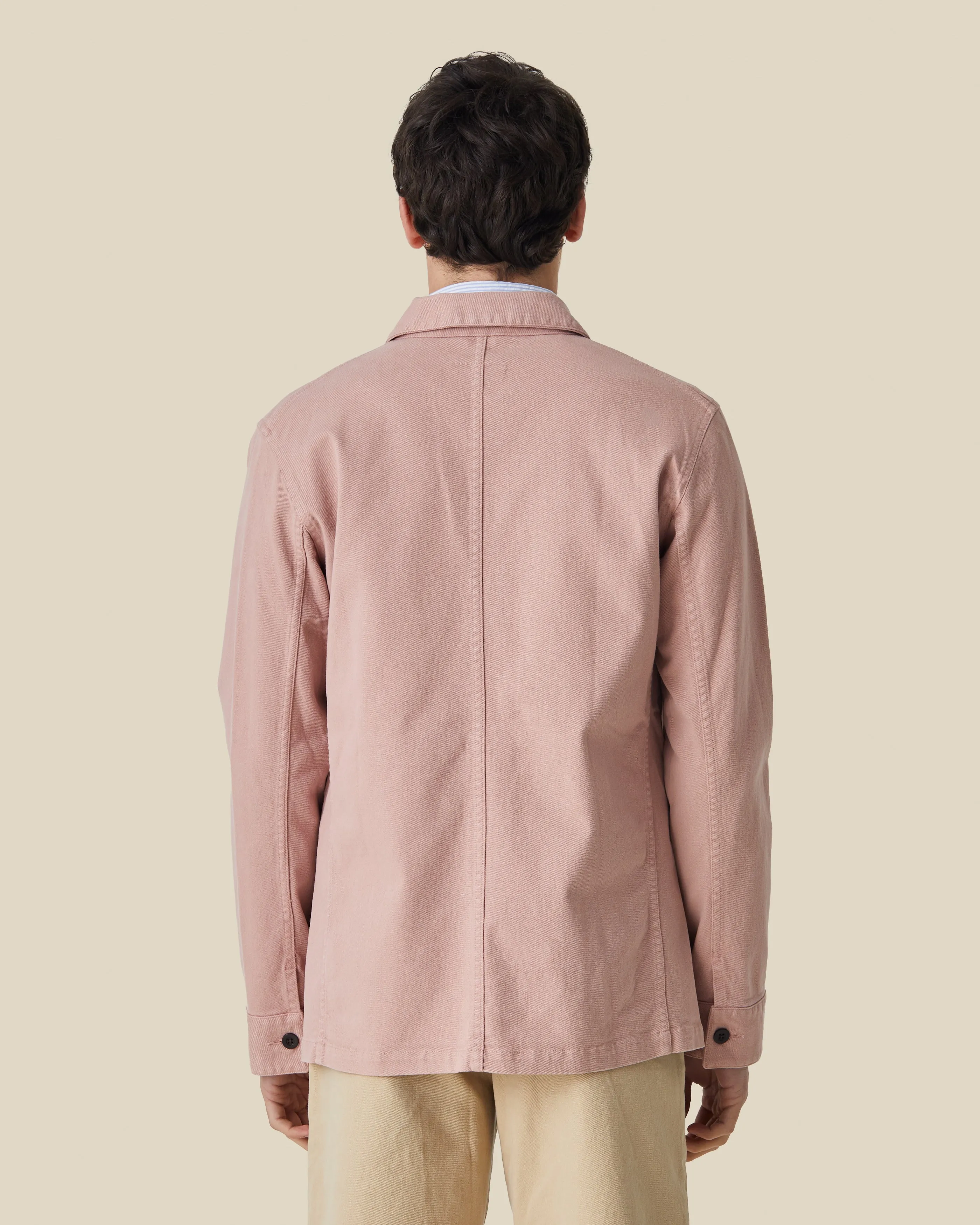 LABURA TWILL JACKET - ROSE sold by Portuguese Flannel product image thumbnail 2