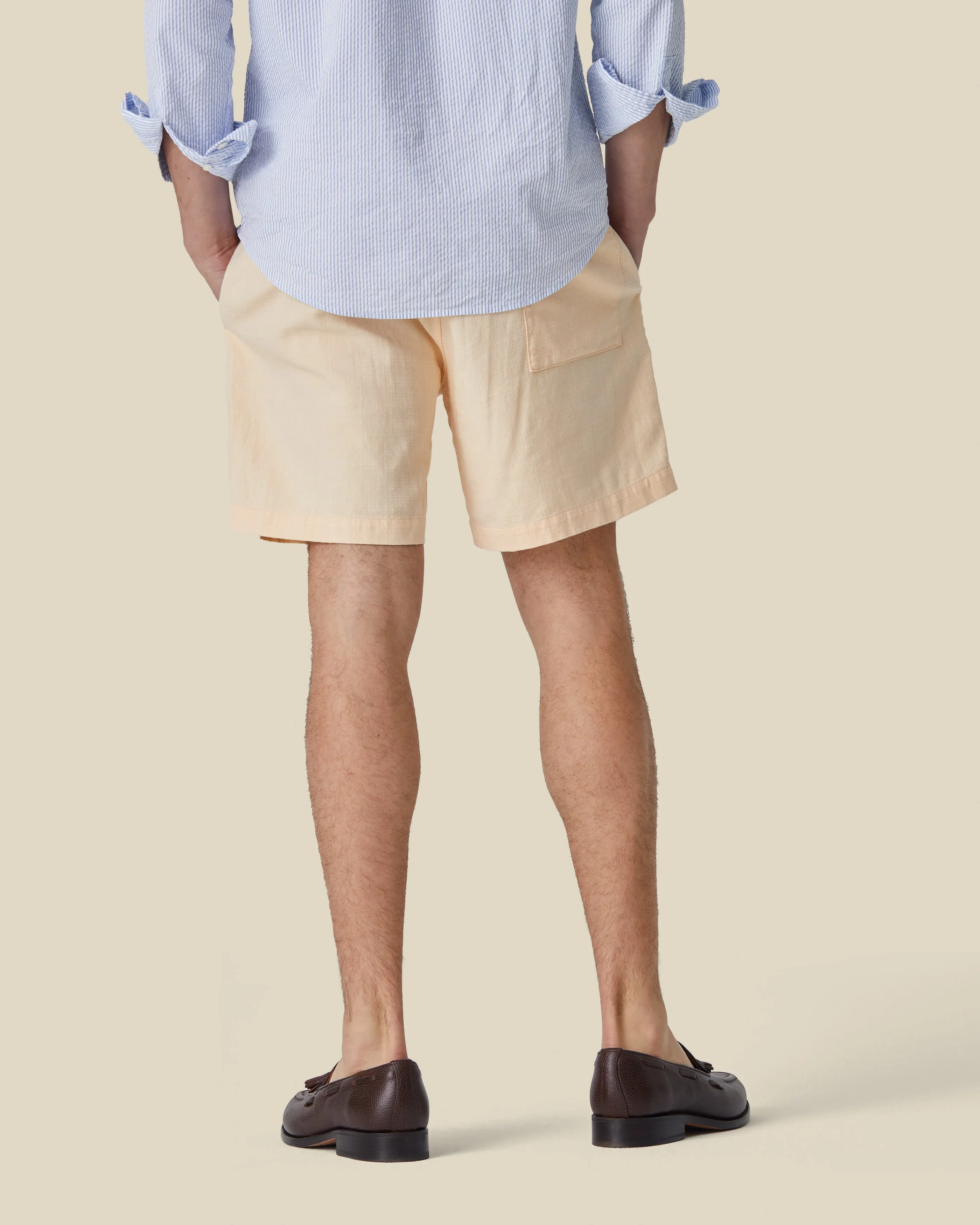 VINCE SHORTS - CREAM sold by Portuguese Flannel product image thumbnail 2