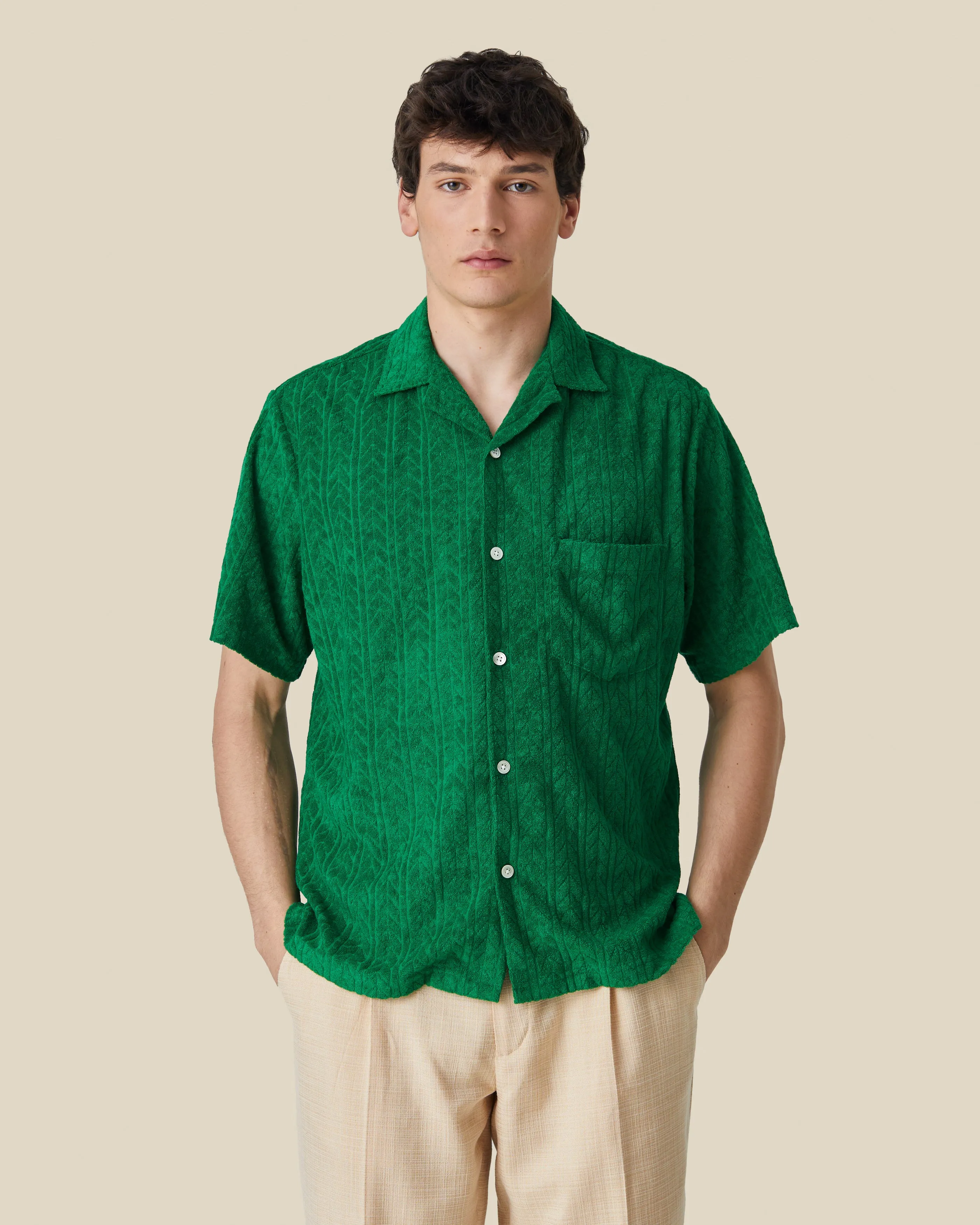 BEACH CLUB - GREEN sold by Portuguese Flannel