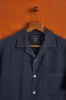 CORD CAMP COLLAR - NAVY sold by Portuguese Flannel