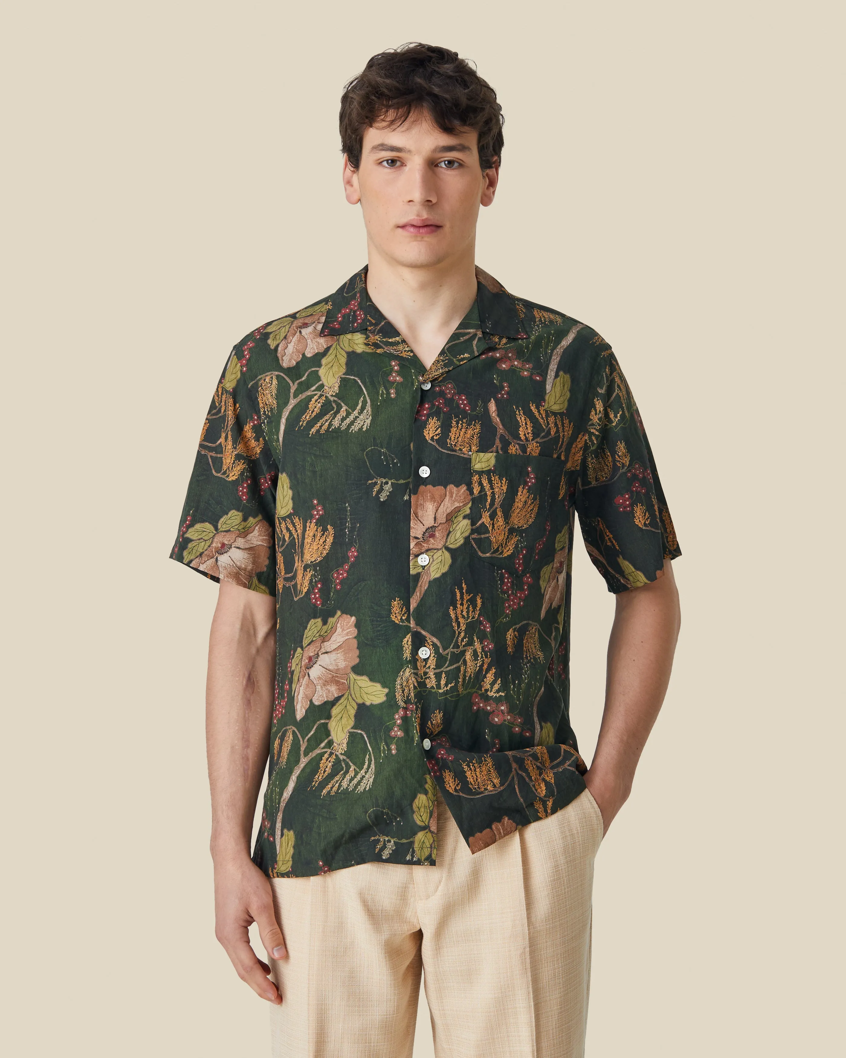 AMBAR - GREEN sold by Portuguese Flannel