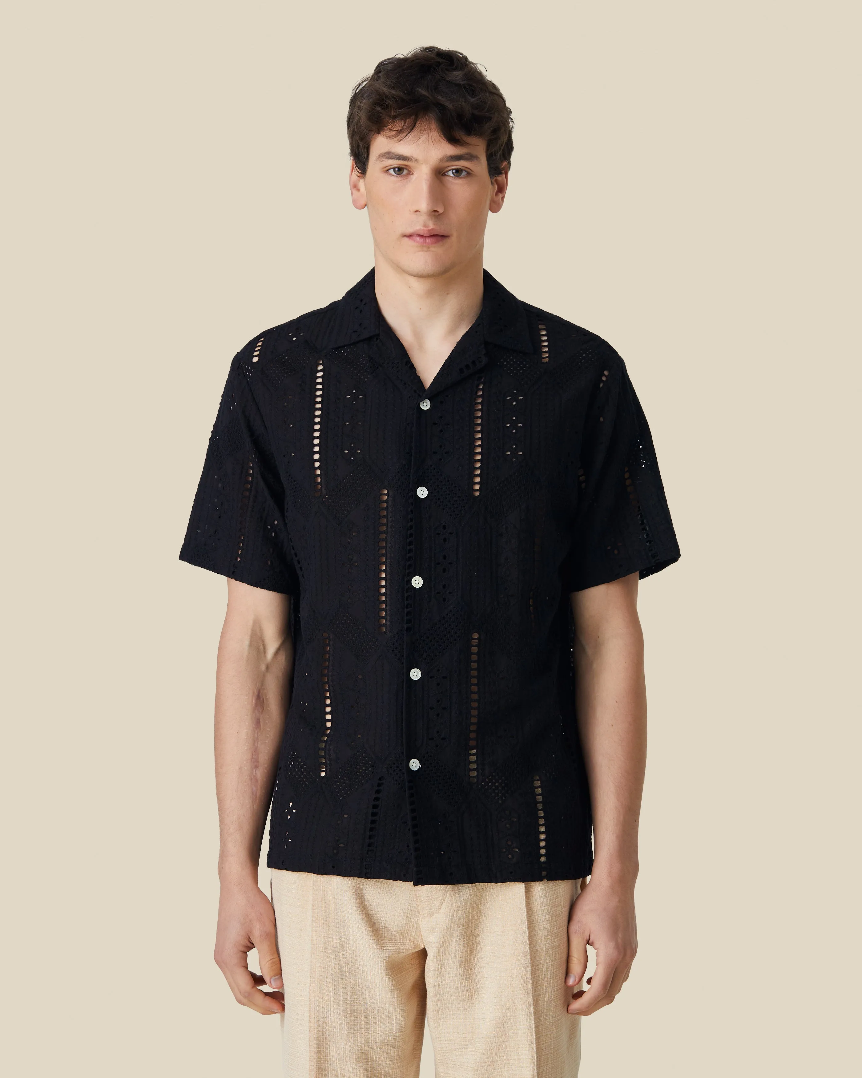 SOFA TOWEL - BLACK sold by Portuguese Flannel