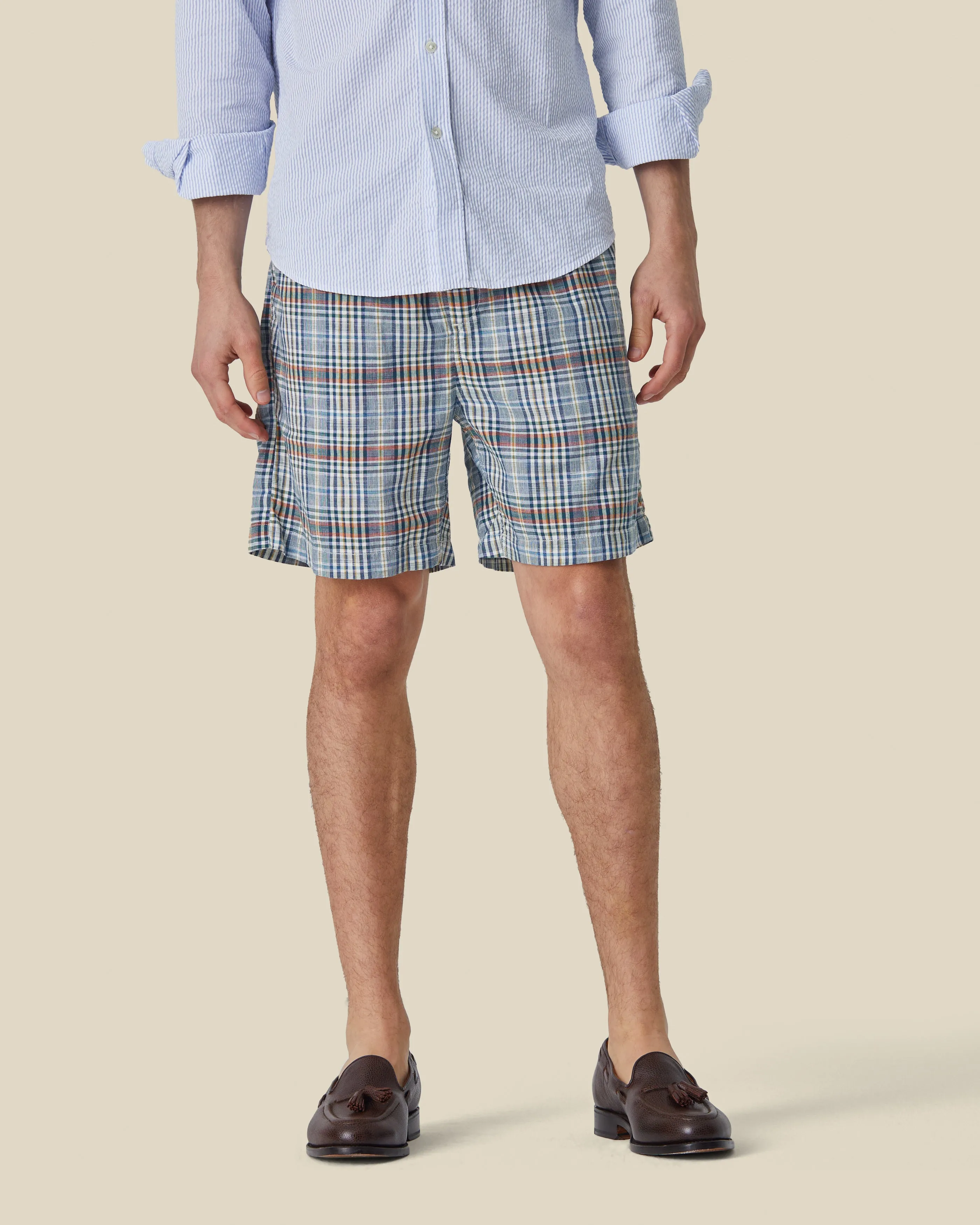 SUMMER PLAID SHORTS sold by Portuguese Flannel