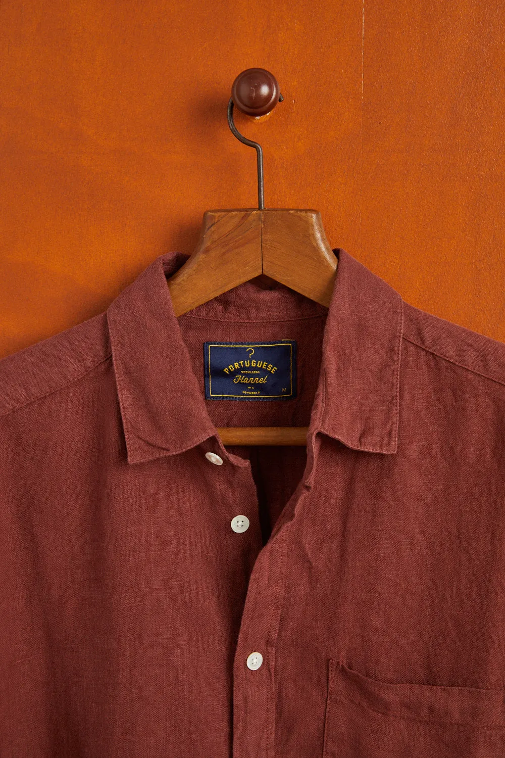 LINEN - BORDEAUX sold by Portuguese Flannel product image thumbnail 4