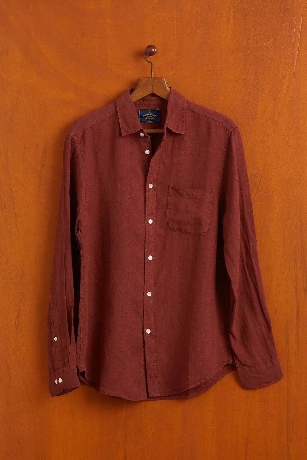 LINEN - BORDEAUX sold by Portuguese Flannel product image thumbnail 3