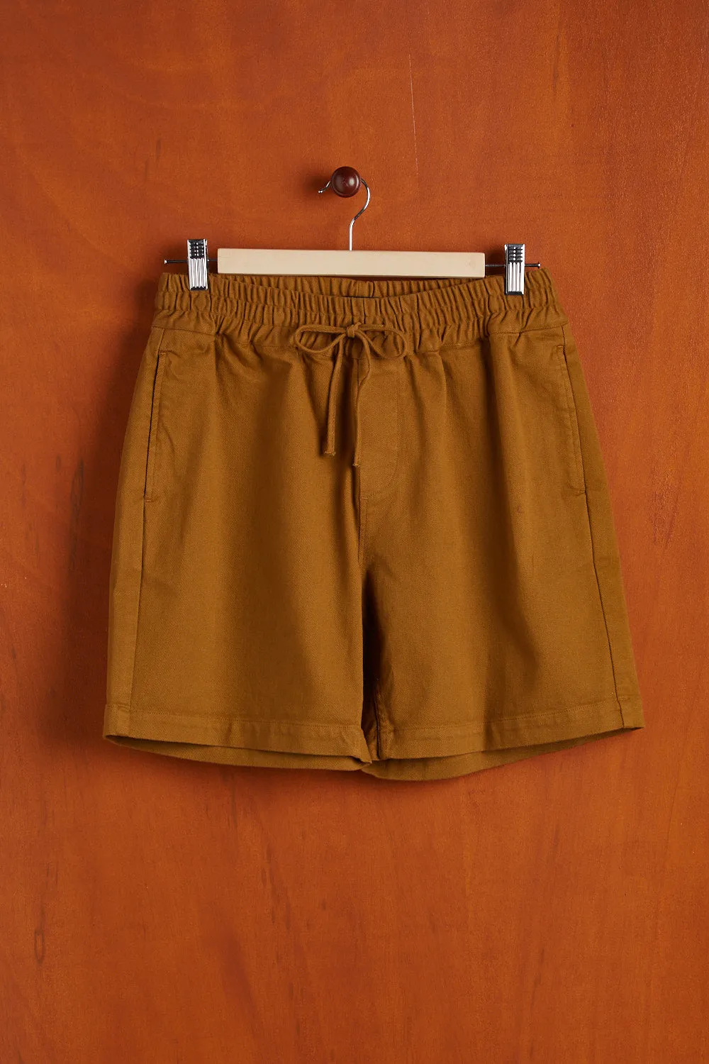 LABURA TWILL SHORTS - BRONZE sold by Portuguese Flannel product image thumbnail 3