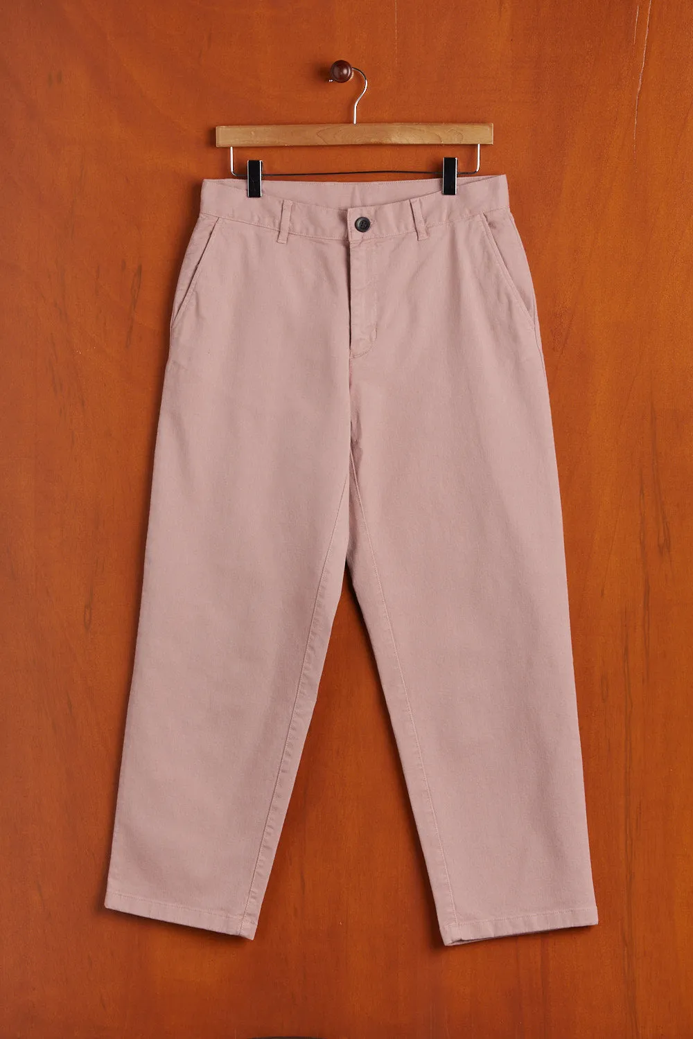 LABURA TWILL TROUSERS - ROSE sold by Portuguese Flannel product image thumbnail 3
