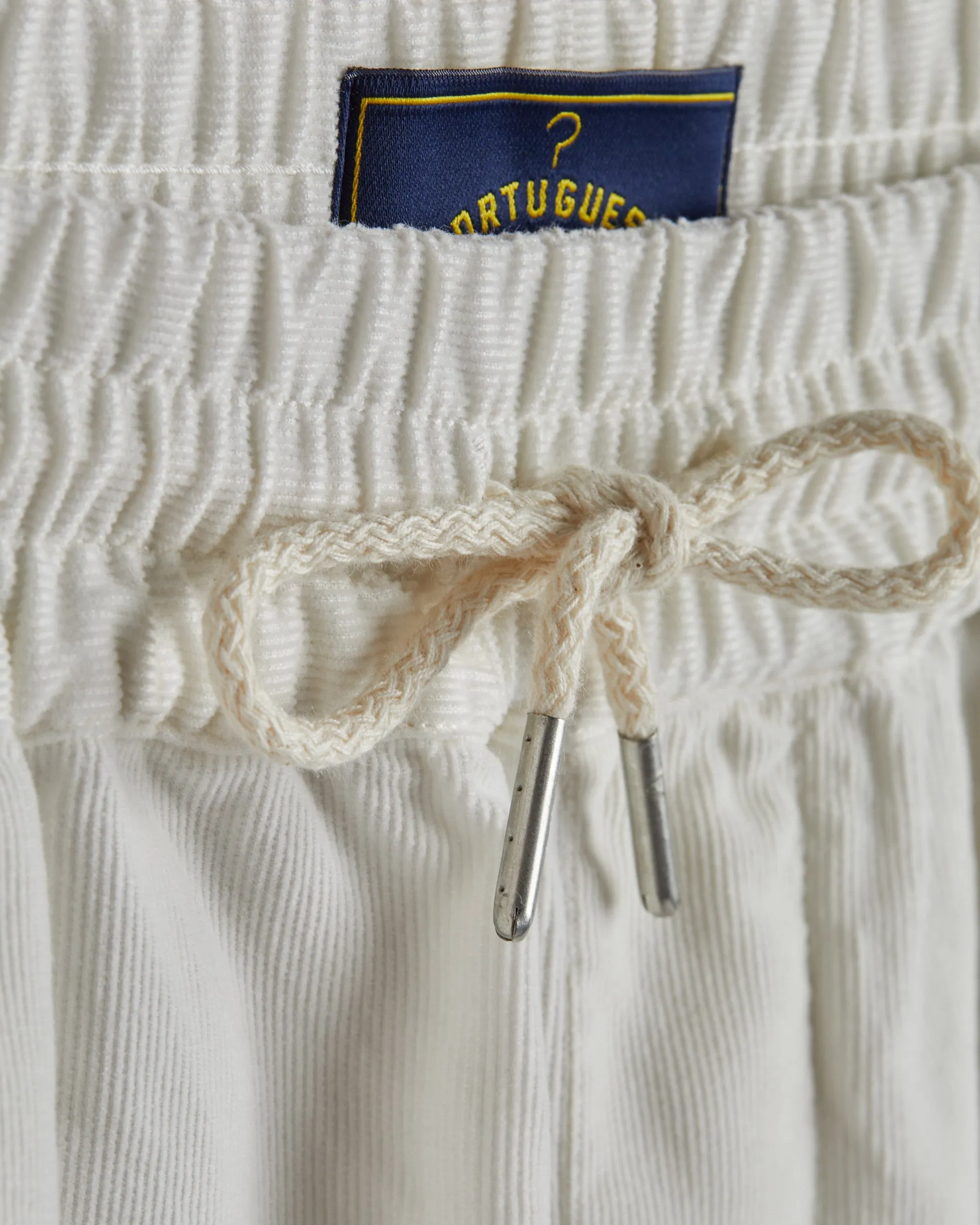 CORD SHORTS - WHITE sold by Portuguese Flannel product image thumbnail 5
