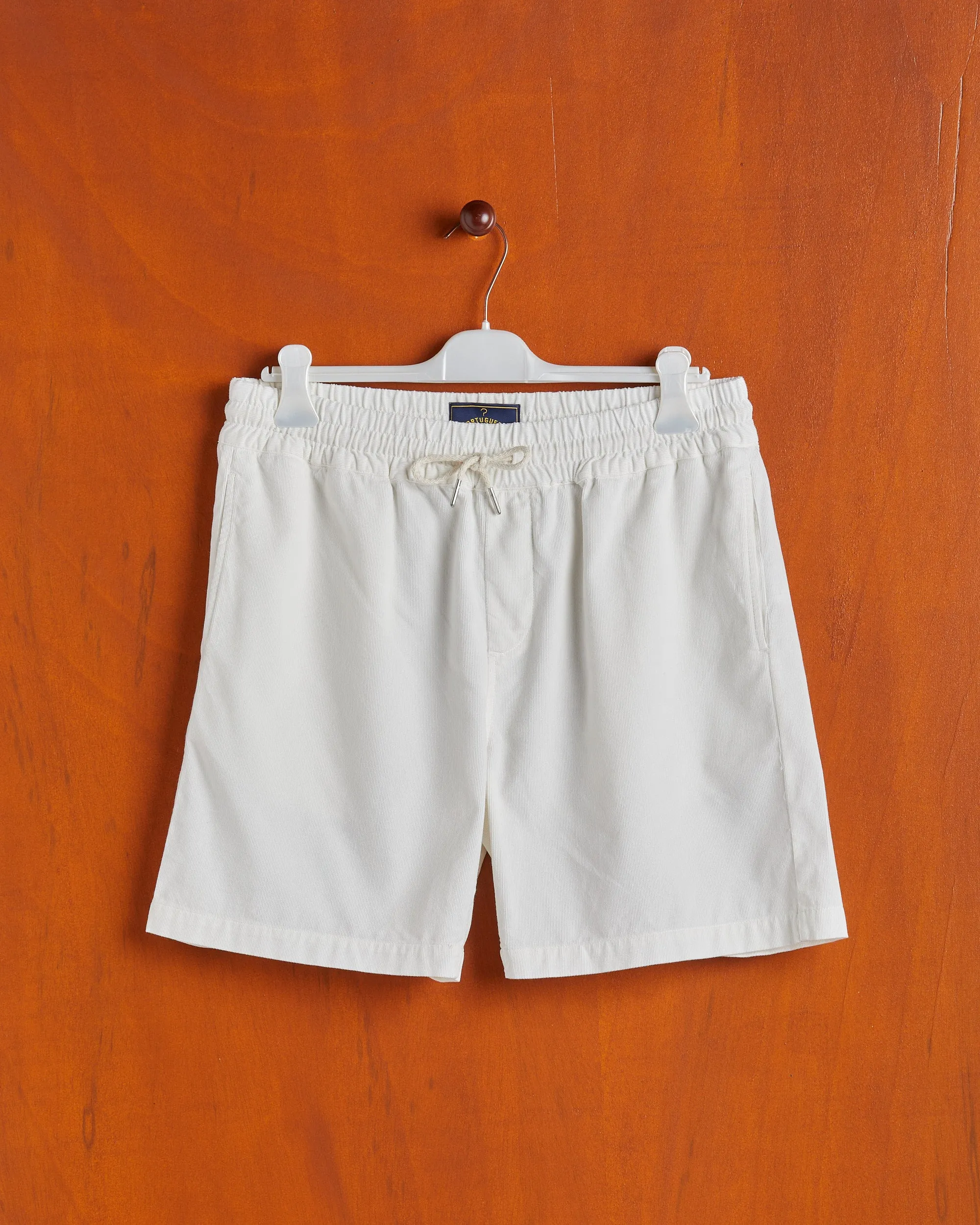 CORD SHORTS - WHITE sold by Portuguese Flannel product image thumbnail 3