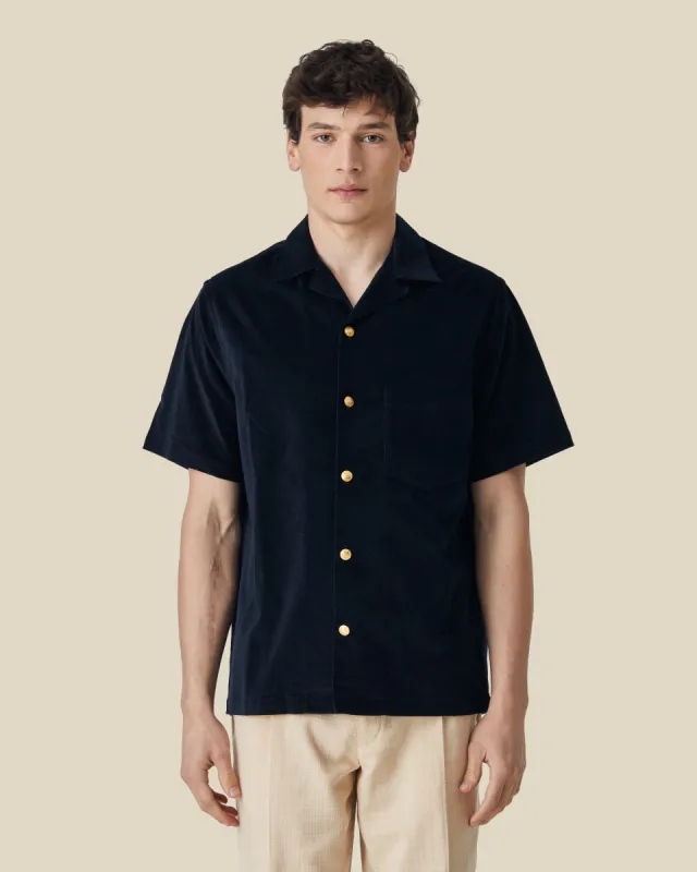 VELVET - NAVY made by Portuguese Flannel