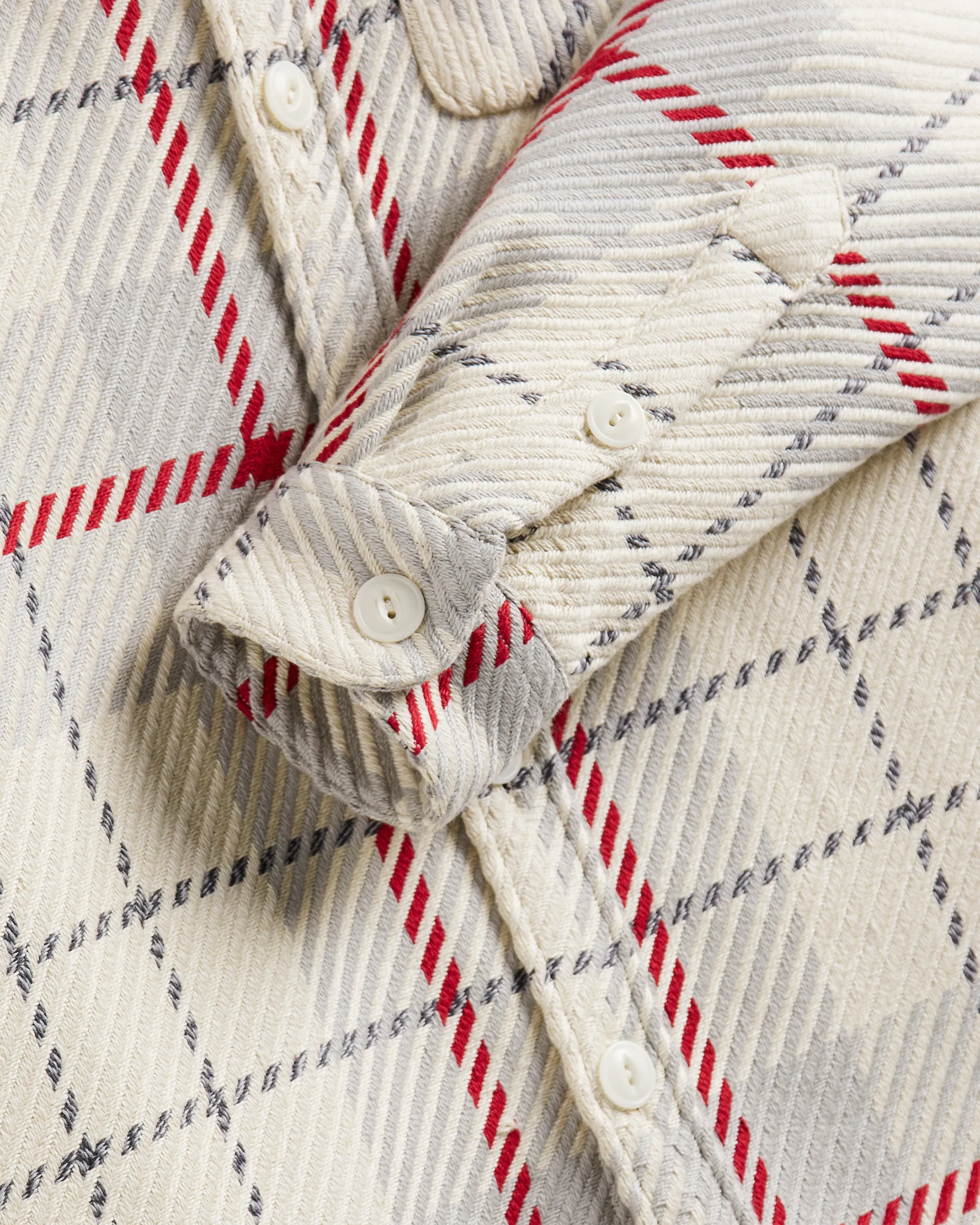 Upper Overshirt - Ecru sold by Portuguese Flannel product image thumbnail 2