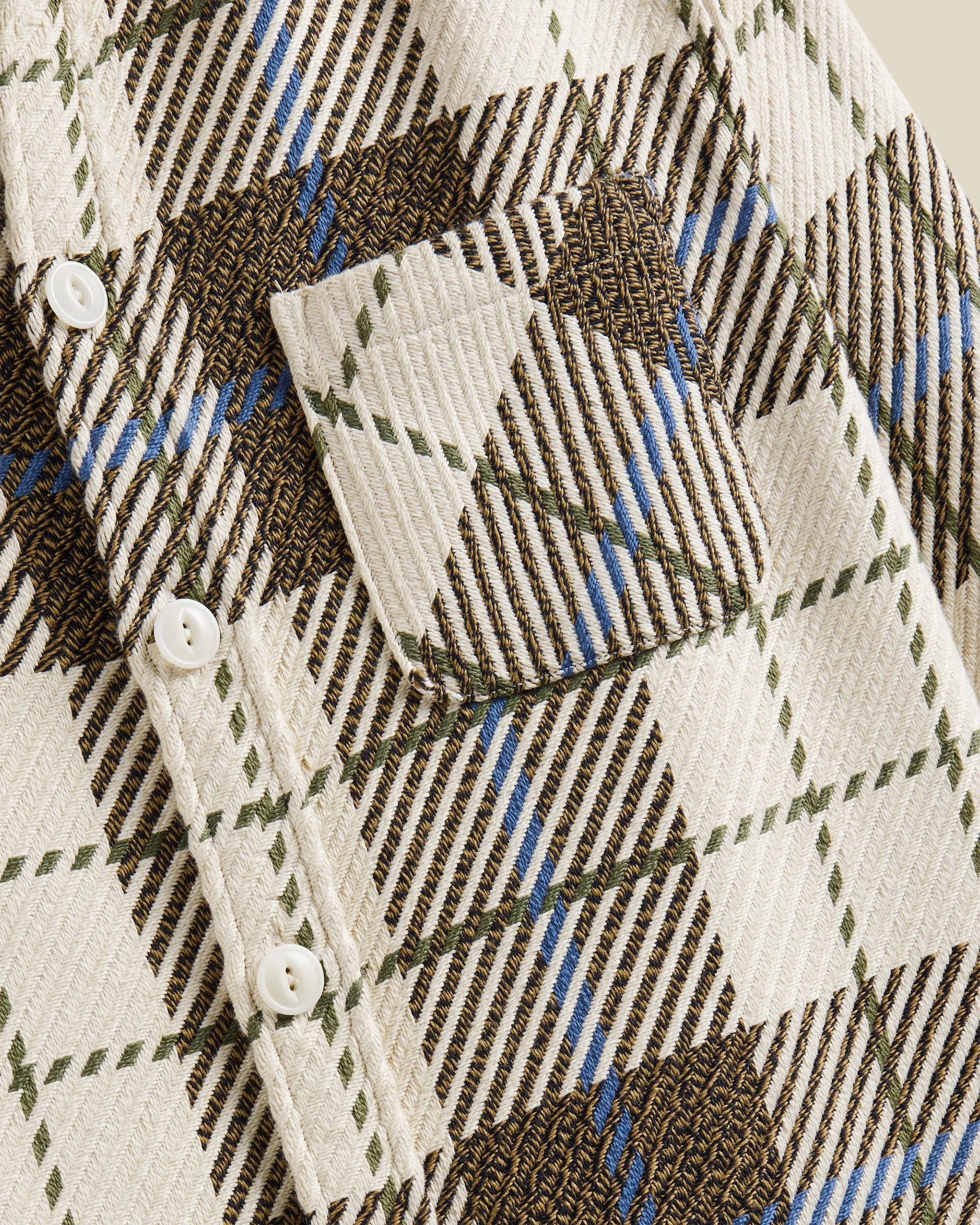 Upper Overshirt - Brown sold by Portuguese Flannel product image thumbnail 3