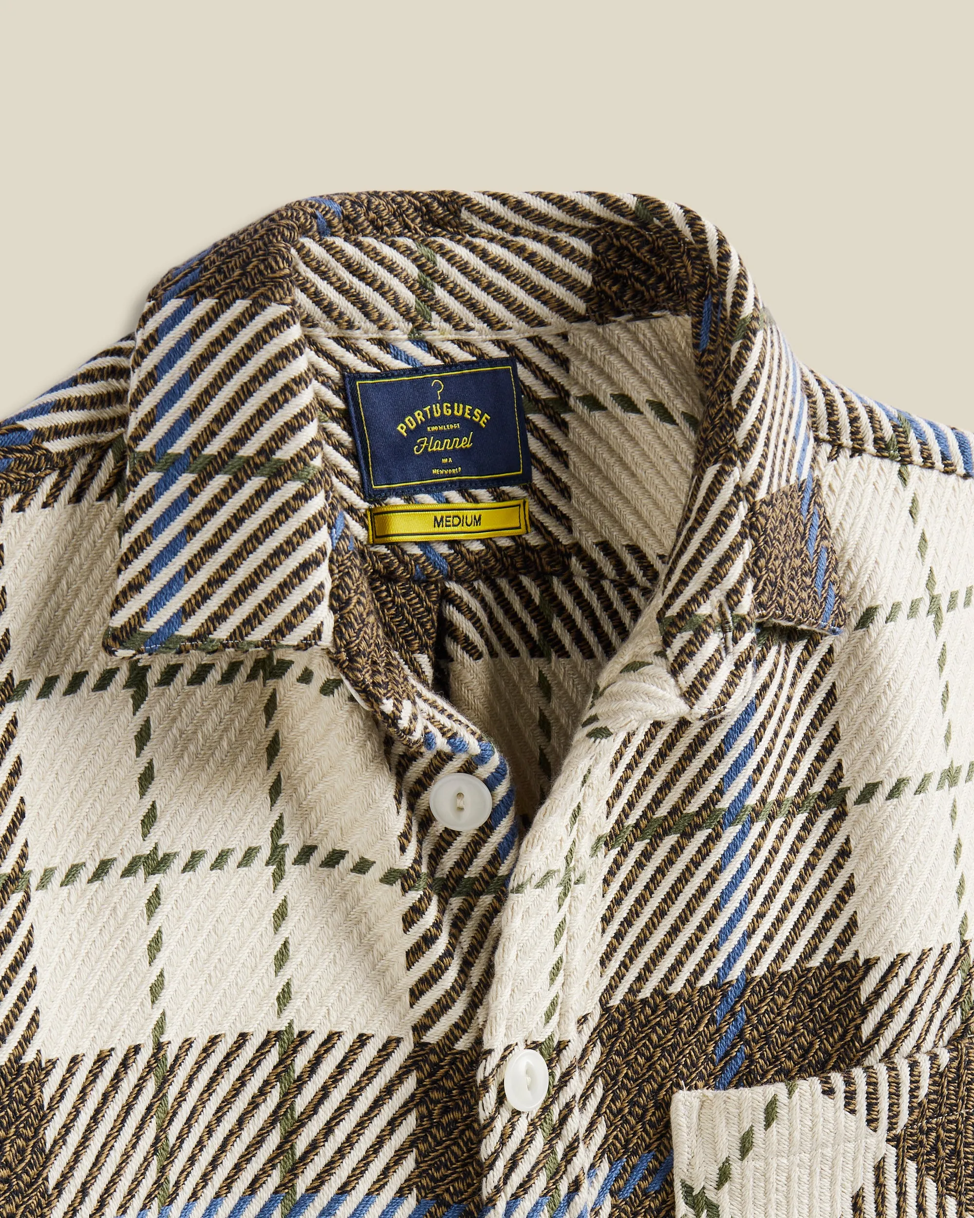 Upper Overshirt - Brown sold by Portuguese Flannel product image thumbnail 2