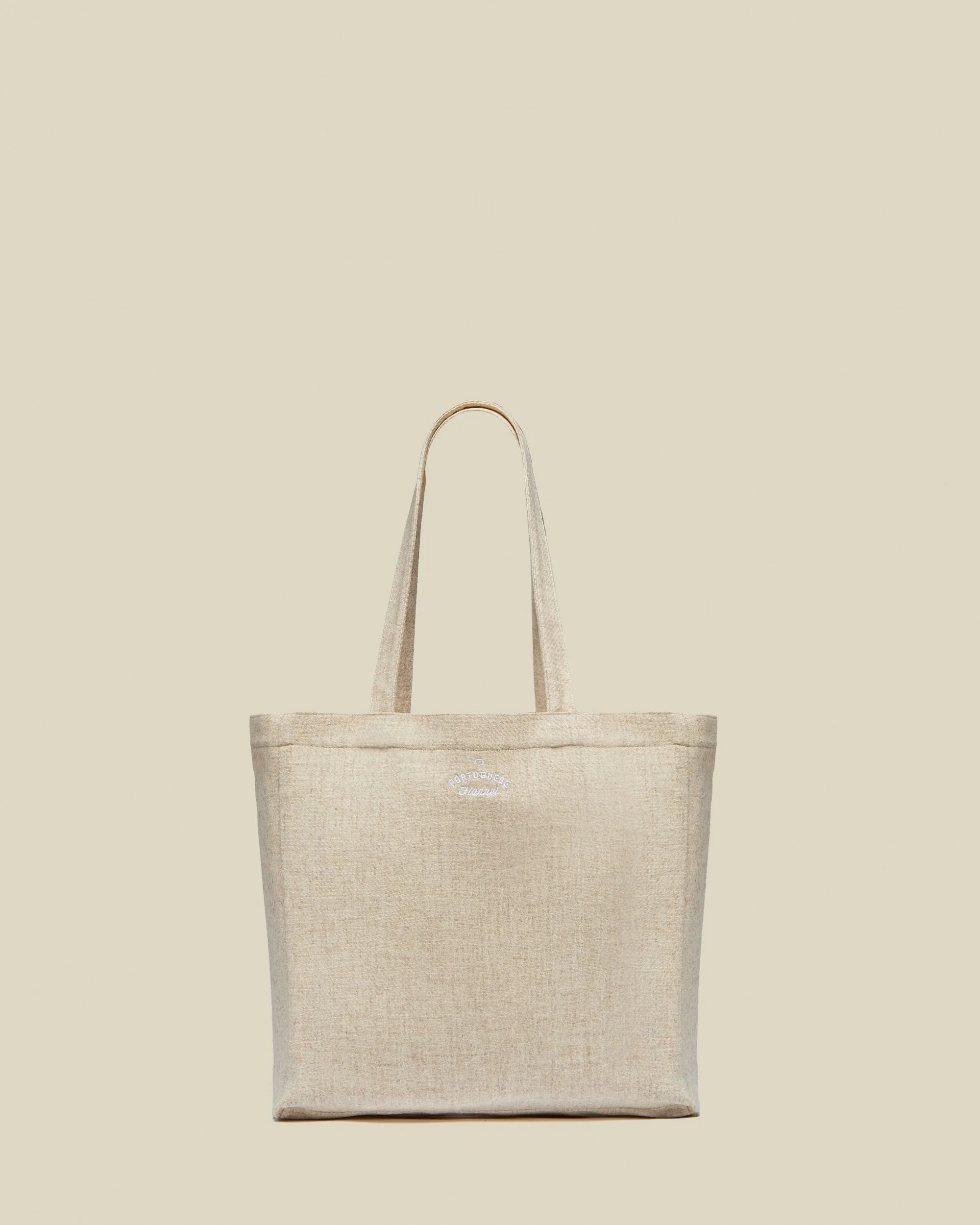 Wool Field Tote Bag - Ecru sold by Portuguese Flannel
