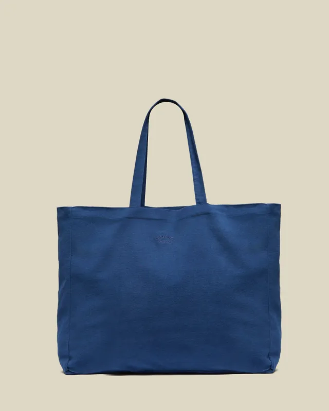 Moleskin Tote Big Bag - Navy sold by Portuguese Flannel