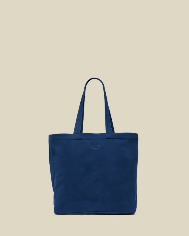 Moleskin Tote Bag - Navy sold by Portuguese Flannel