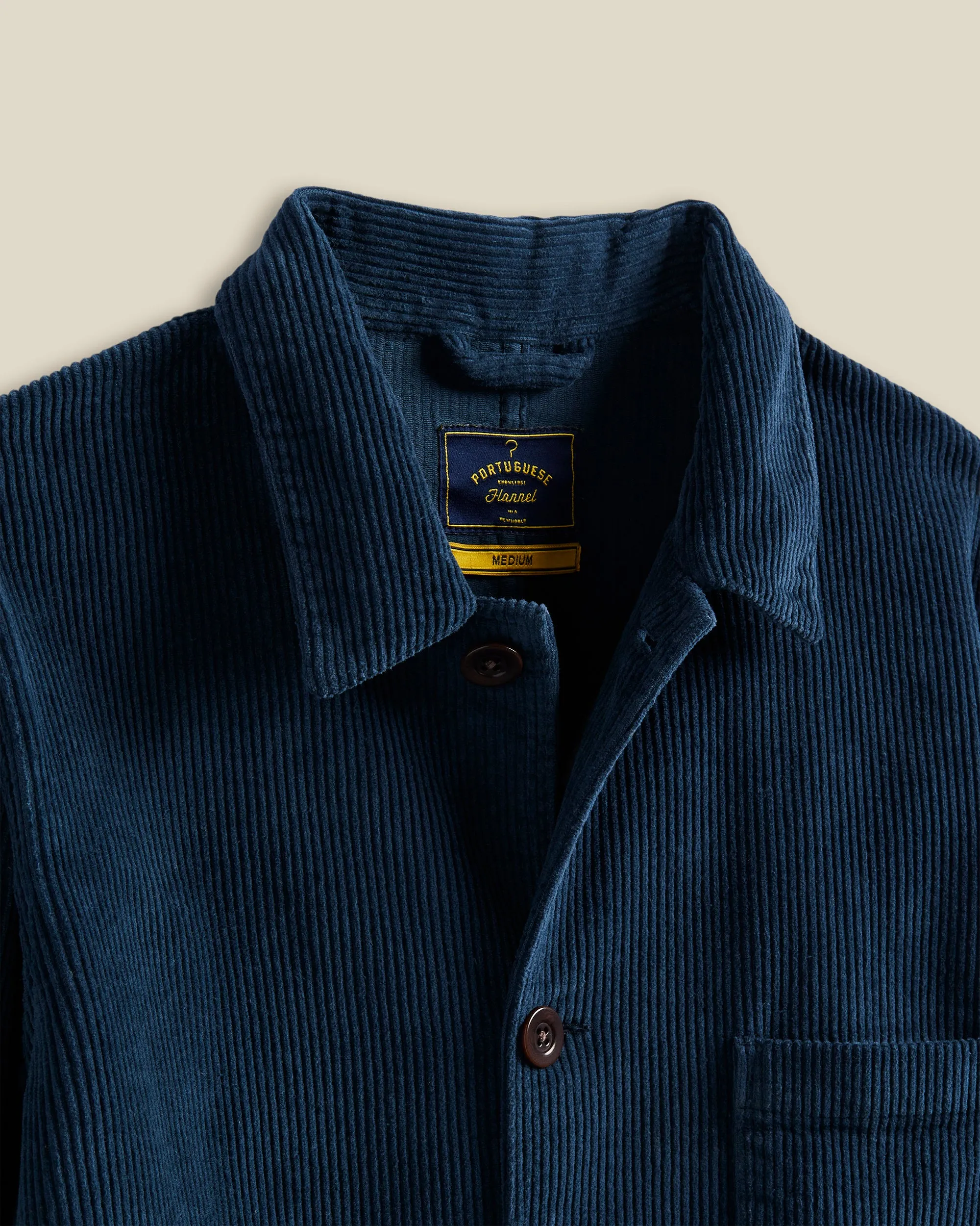 Labura Corduroy - Navy sold by Portuguese Flannel product image thumbnail 2