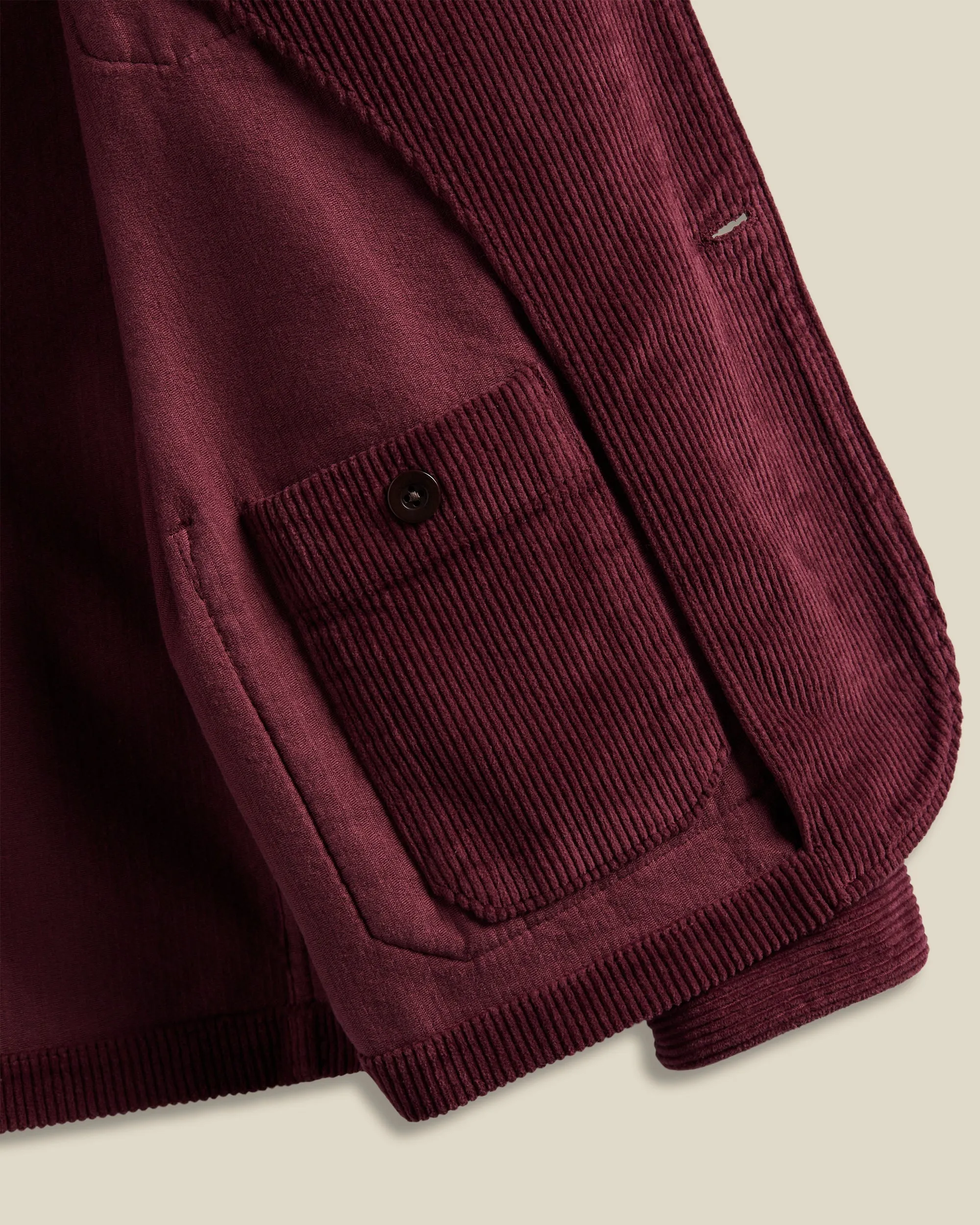 Labura Corduroy - Bordeaux sold by Portuguese Flannel product image thumbnail 2