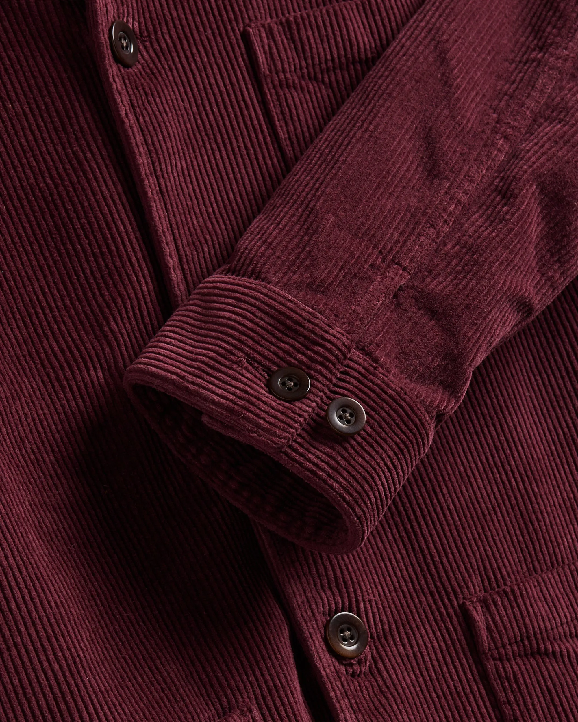 Labura Corduroy - Bordeaux sold by Portuguese Flannel product image thumbnail 4