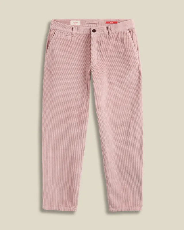 Corduroy Trousers - Old Rose sold by Portuguese Flannel