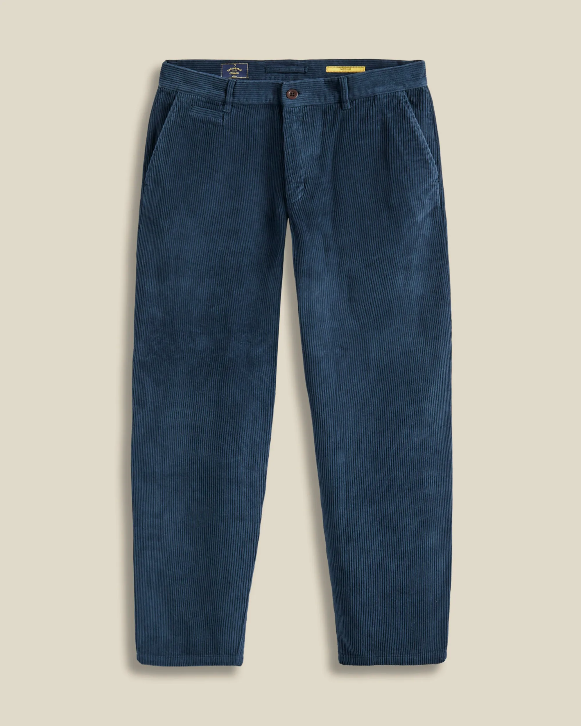 Corduroy Trousers - Navy sold by Portuguese Flannel