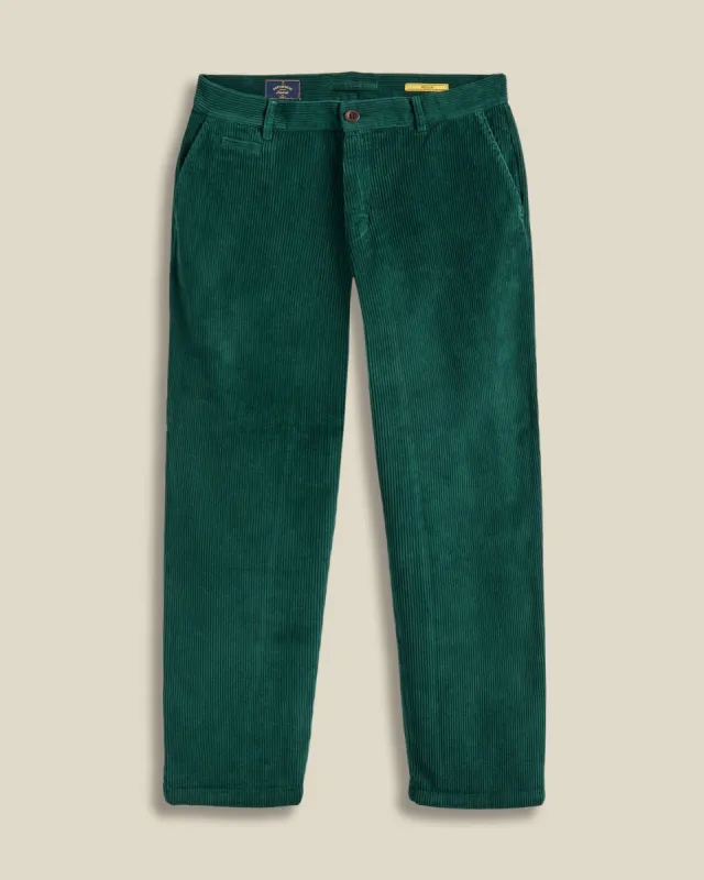 Corduroy Trousers - Green sold by Portuguese Flannel