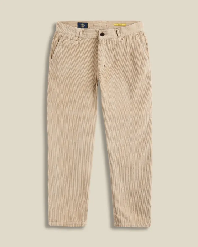 Corduroy Trousers - Beige sold by Portuguese Flannel