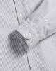 Brushed Oxford Stripe - Blue sold by Portuguese Flannel