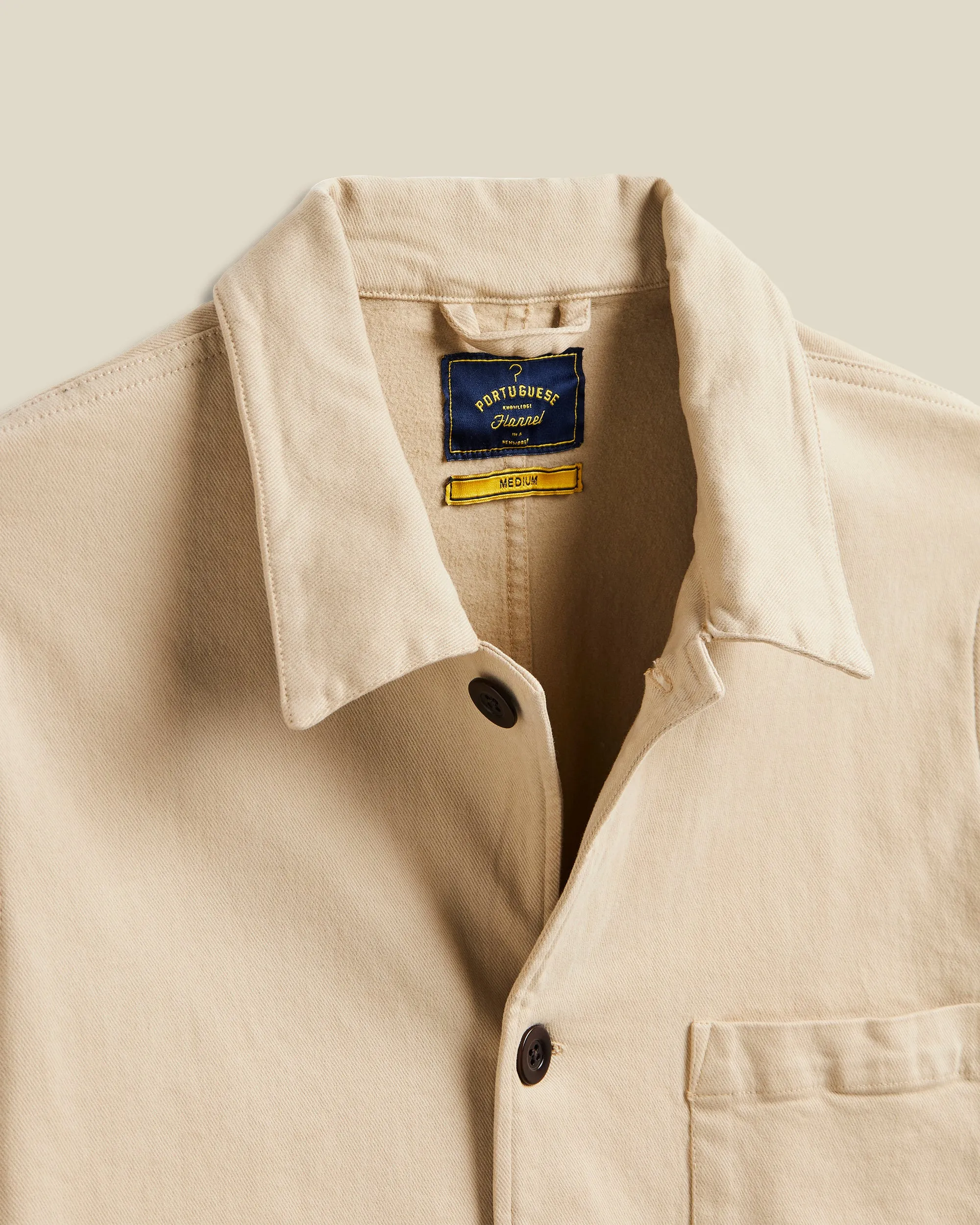 AW Labura Jacket - Beige sold by Portuguese Flannel product image thumbnail 2