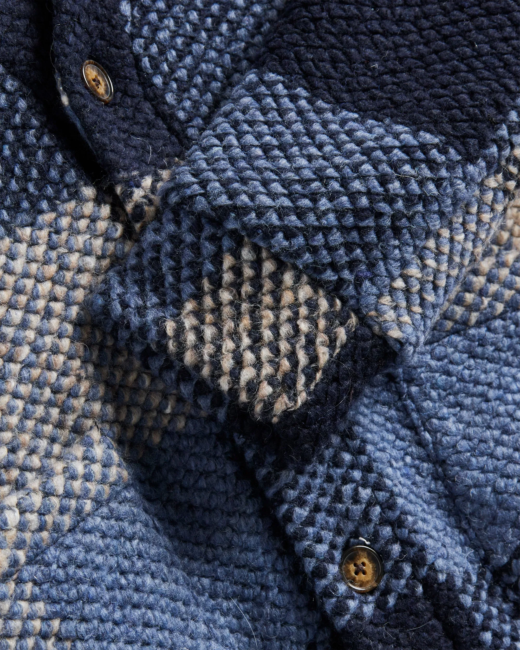 Quintal Cardigan - Blue sold by Portuguese Flannel product image thumbnail 4