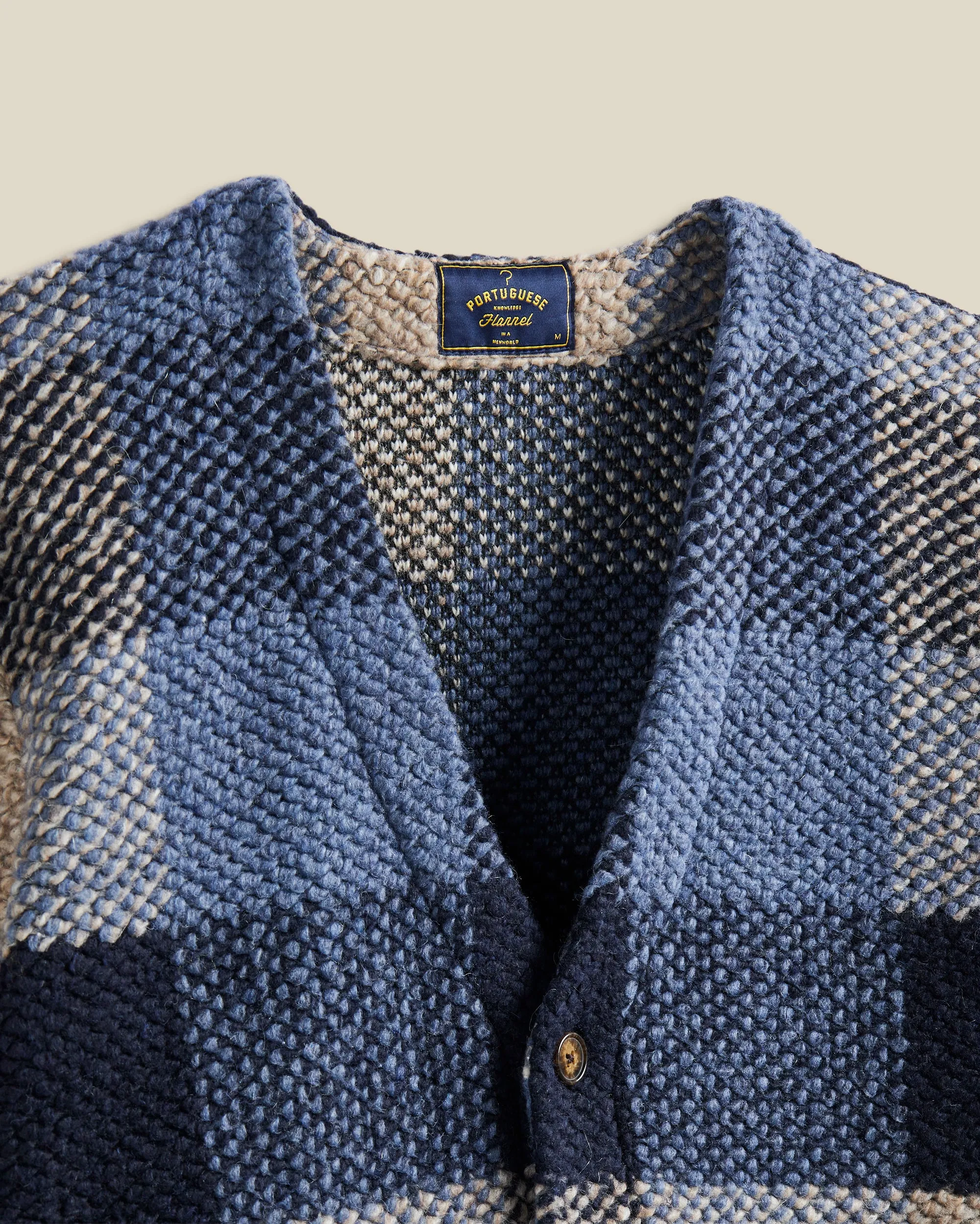 Quintal Cardigan - Blue sold by Portuguese Flannel product image thumbnail 2