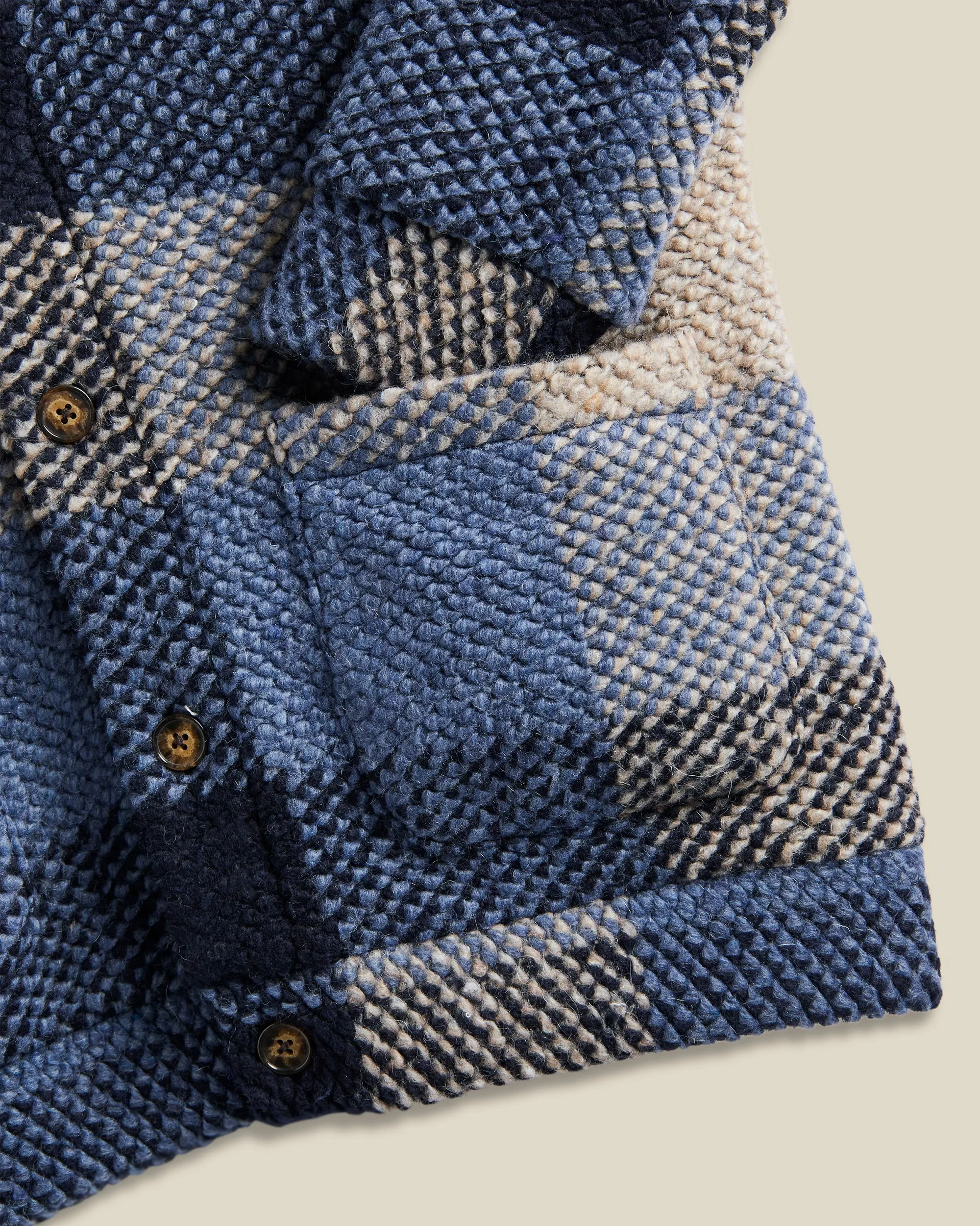 Quintal Cardigan - Blue sold by Portuguese Flannel product image thumbnail 3