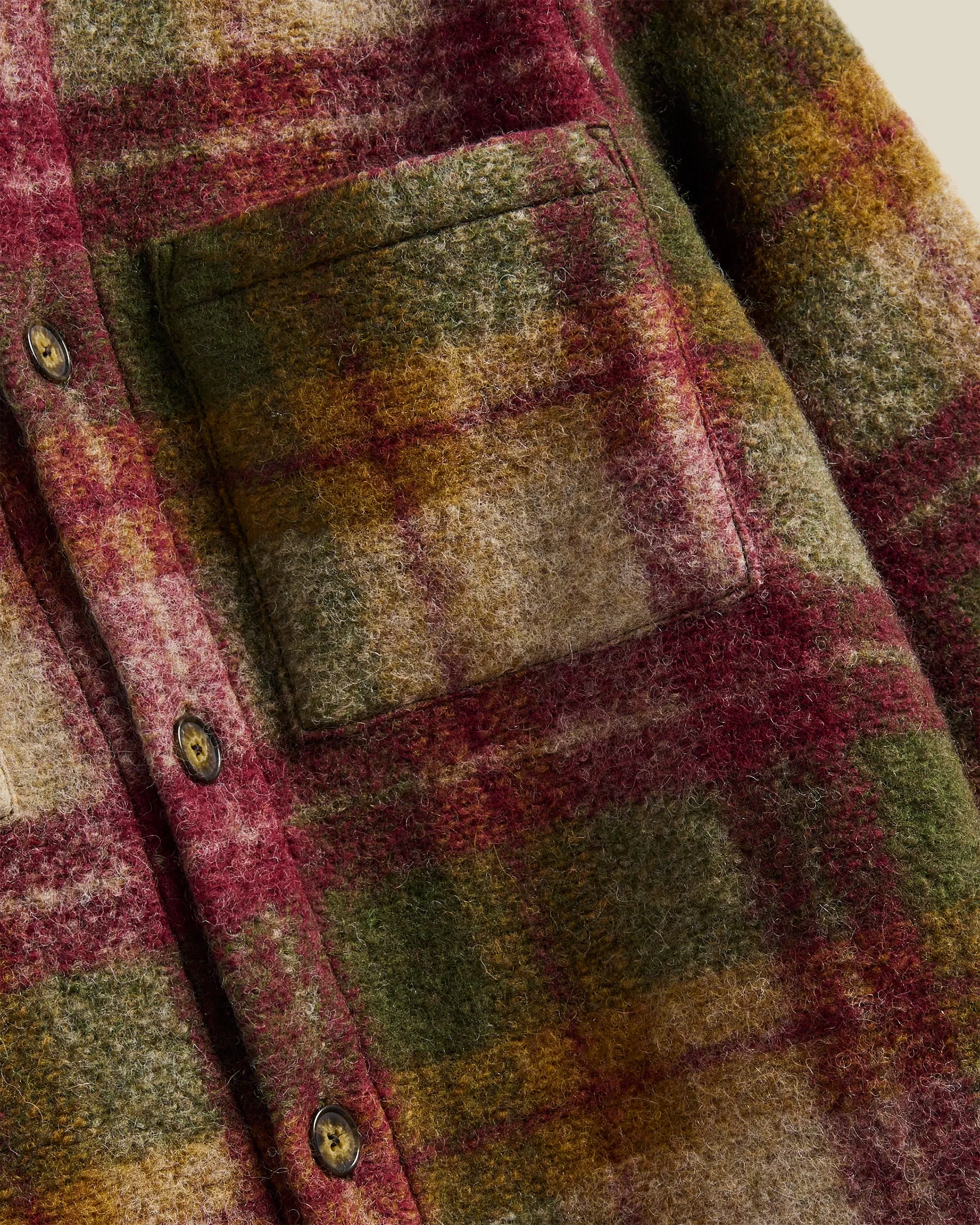 Parker Overshirt - Forest sold by Portuguese Flannel product image thumbnail 3