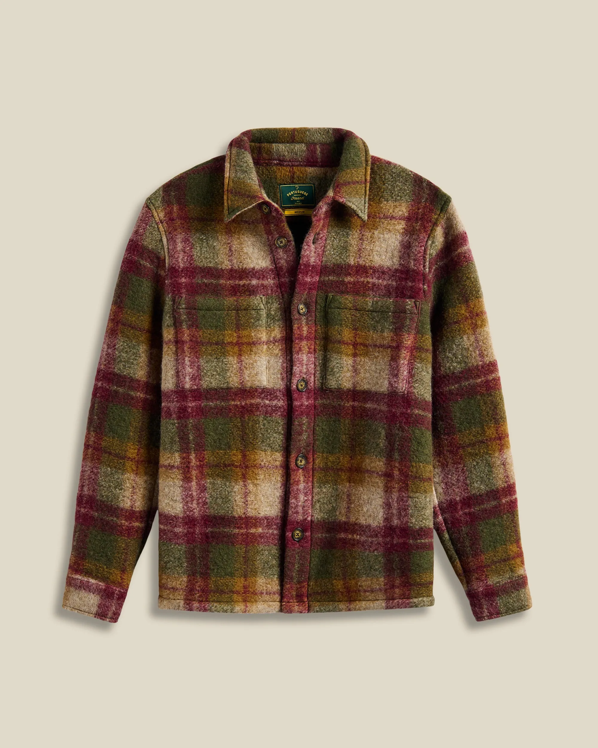 Parker Overshirt - Forest sold by Portuguese Flannel