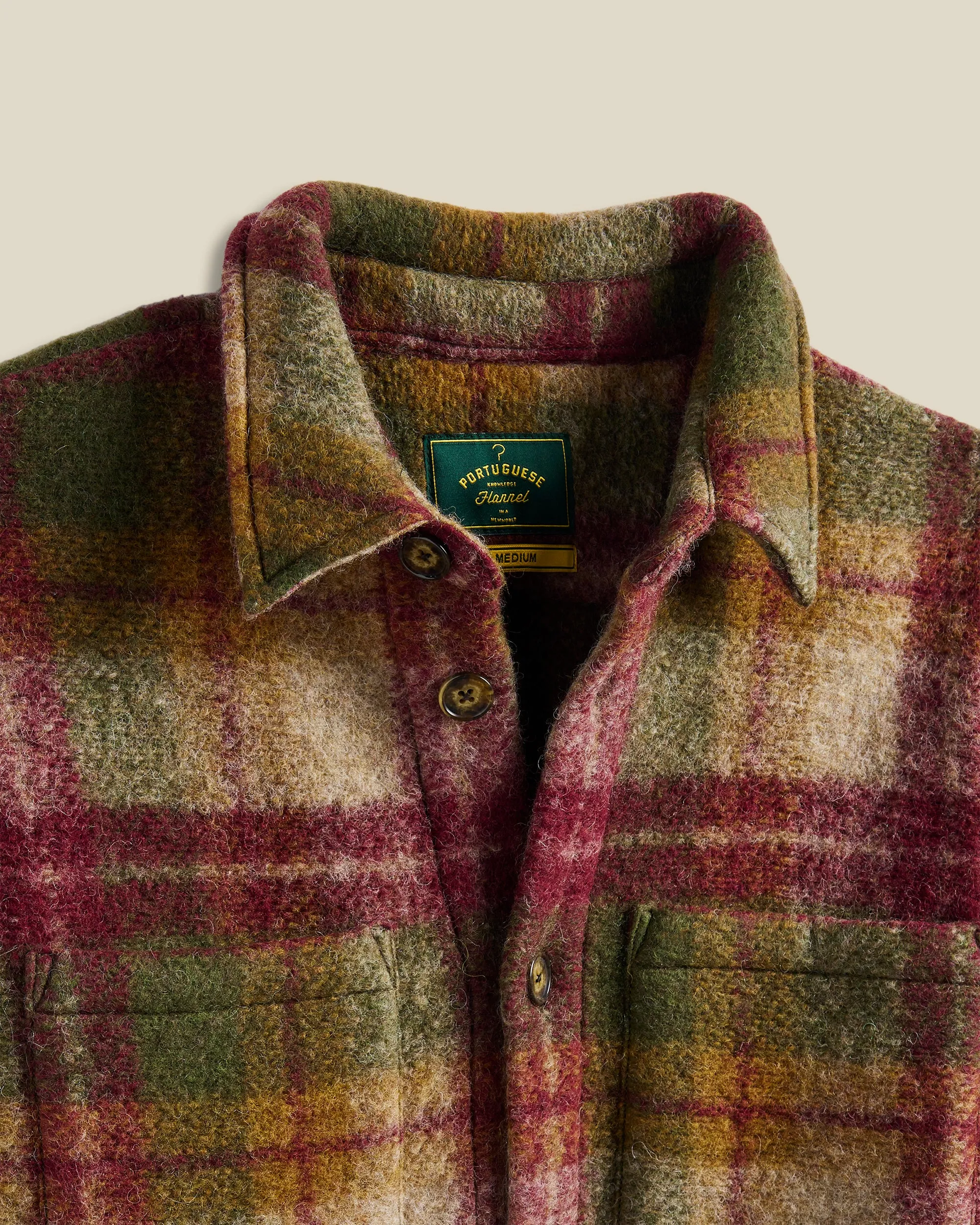 Parker Overshirt - Forest sold by Portuguese Flannel product image thumbnail 2