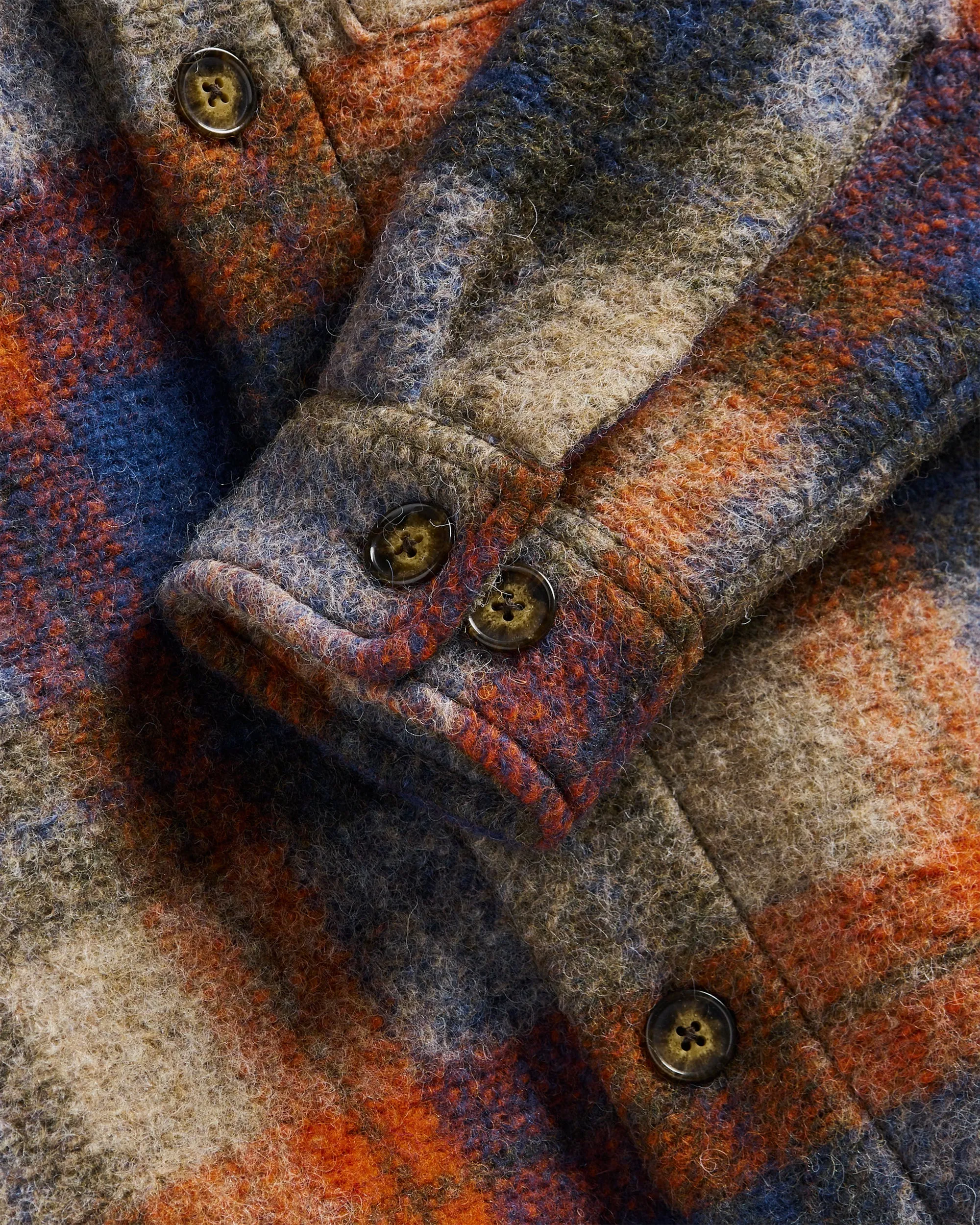 Parker Overshirt - Blue sold by Portuguese Flannel product image thumbnail 4