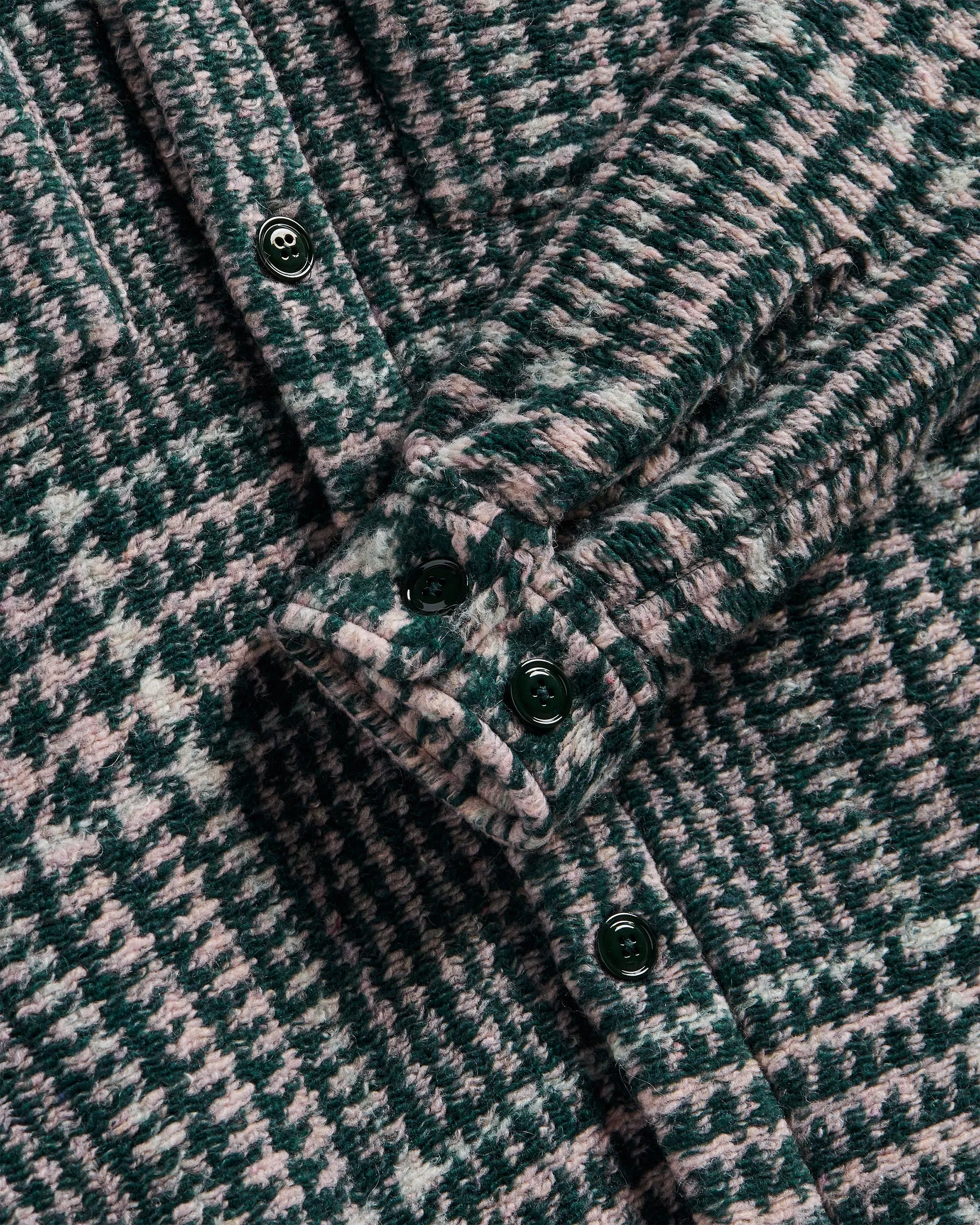 Gales Overshirt - Green/Rose sold by Portuguese Flannel product image thumbnail 4