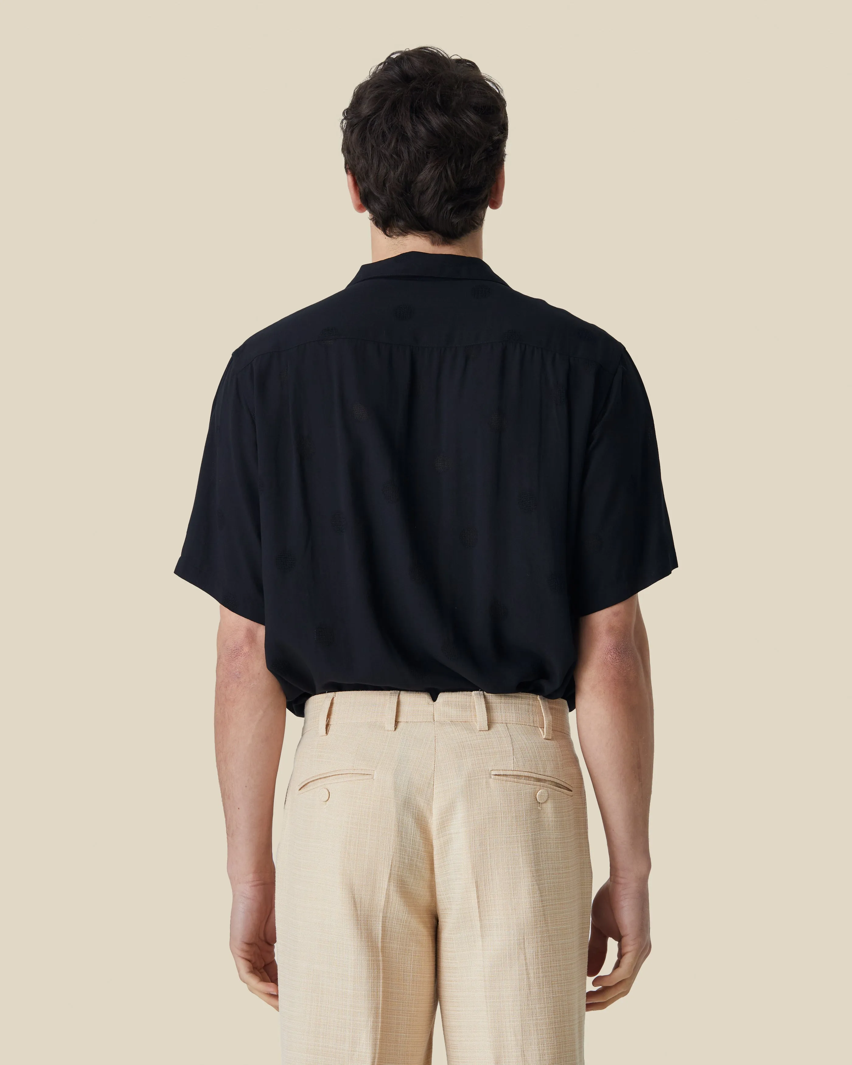 MODAL DOTS - BLACK sold by Portuguese Flannel product image thumbnail 2