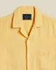 LINEN CAMP COLLAR - YELLOW sold by Portuguese Flannel
