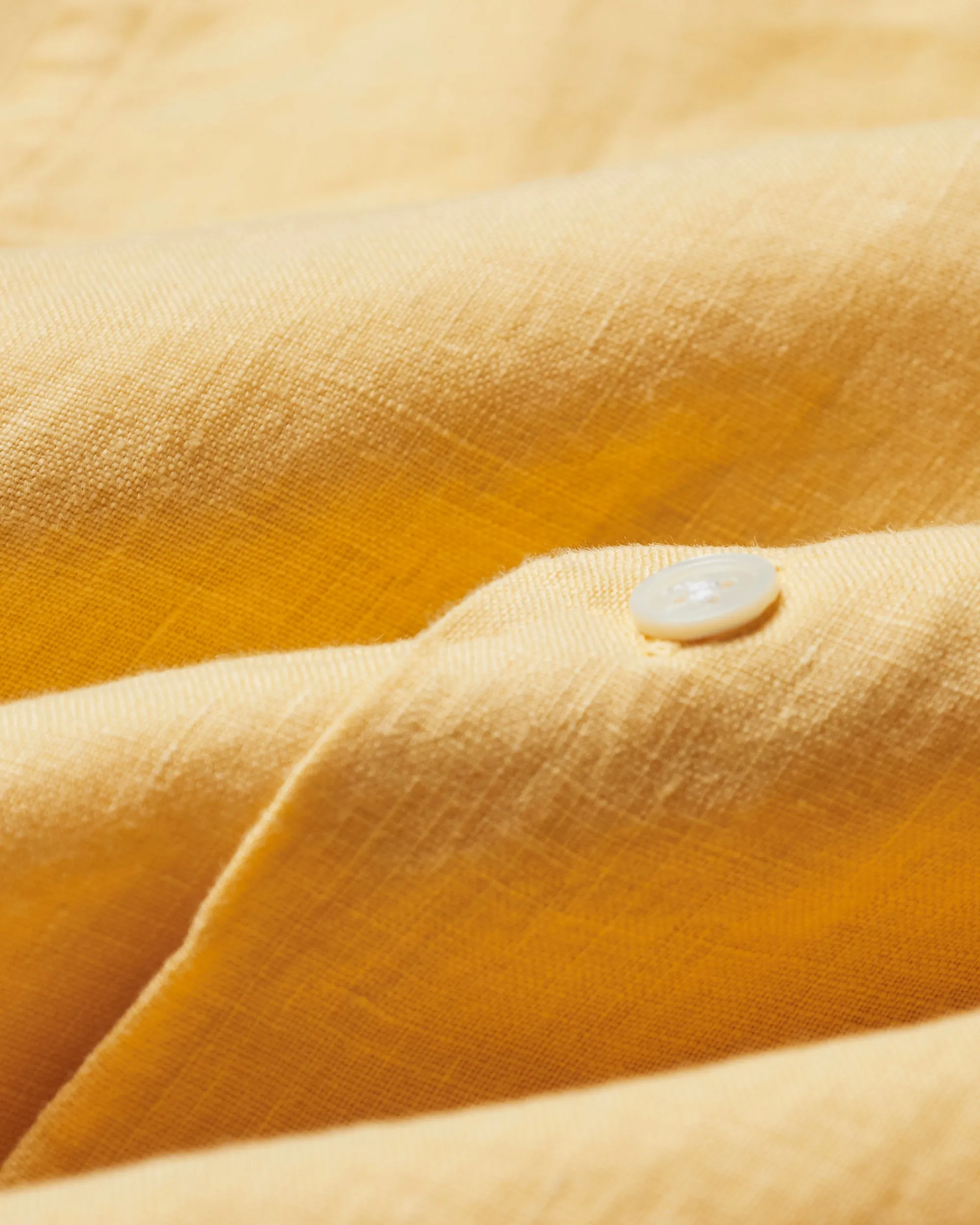 LINEN CAMP COLLAR - YELLOW sold by Portuguese Flannel product image thumbnail 4